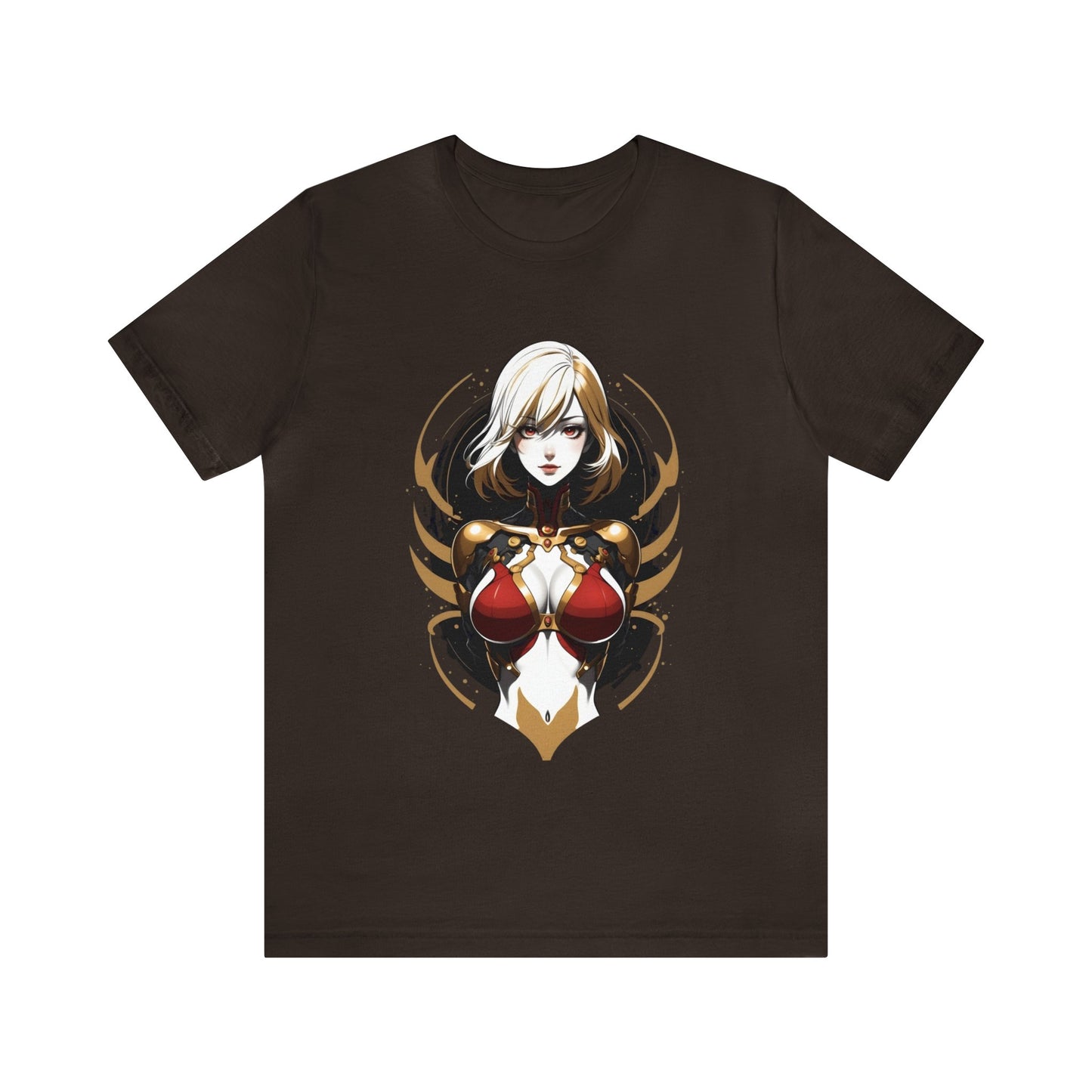 Kǎtōng Piàn - Mecha Girl Collection - Chloé - Unisex Jersey Short Sleeve Tee Printify