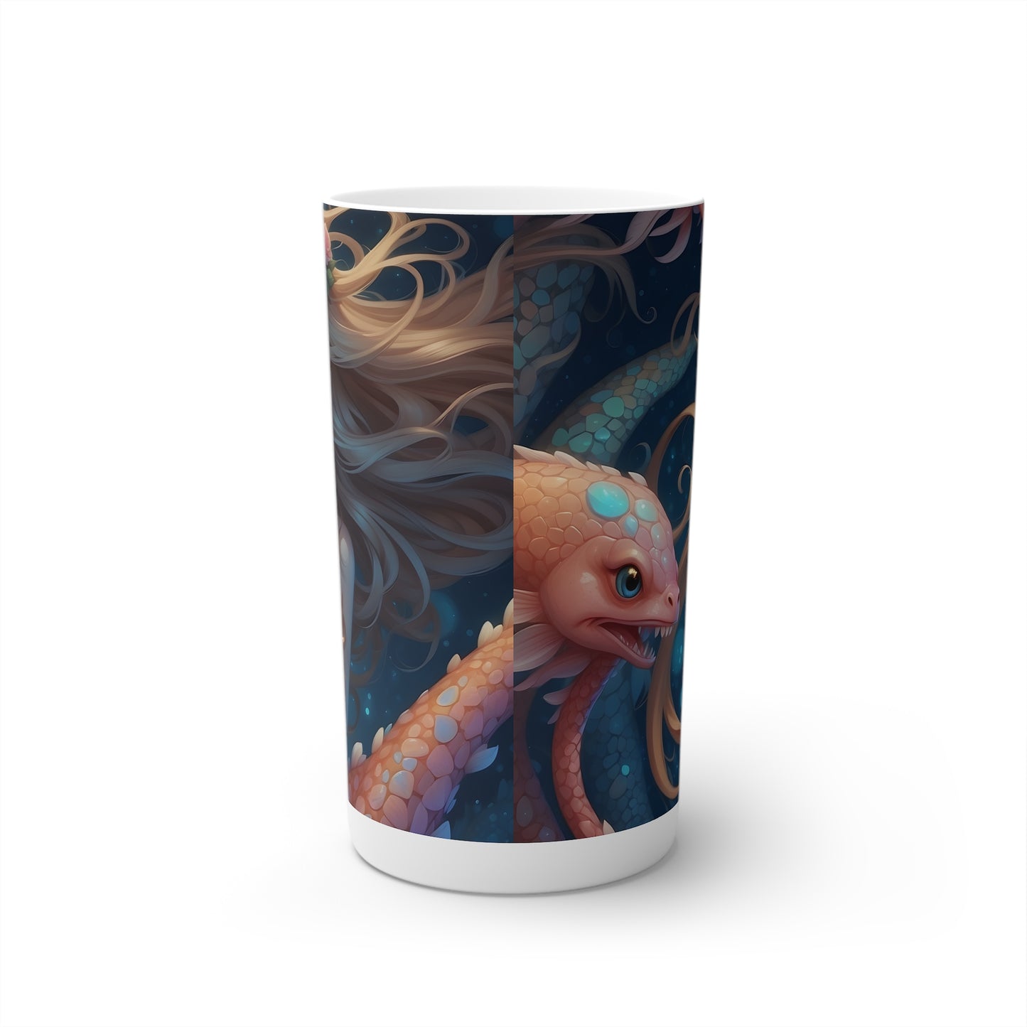 Kǎtōng Piàn - Mermaid Collection - 005 - Conical Coffee Mugs Printify