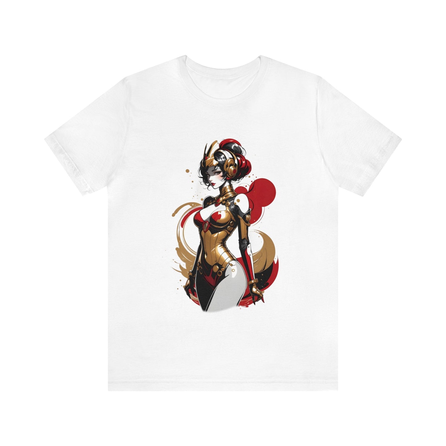Kǎtōng Piàn - Mecha Girl Collection - Grace - Unisex Jersey Short Sleeve Tee Printify