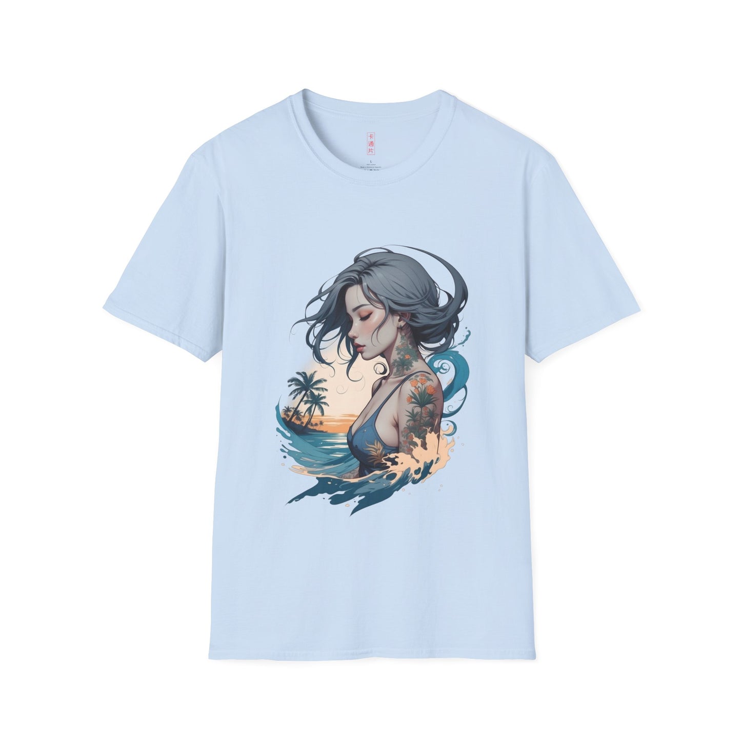 Kǎtōng Piàn - California Love Collection - 033 - Unisex Softstyle T-Shirt Printify