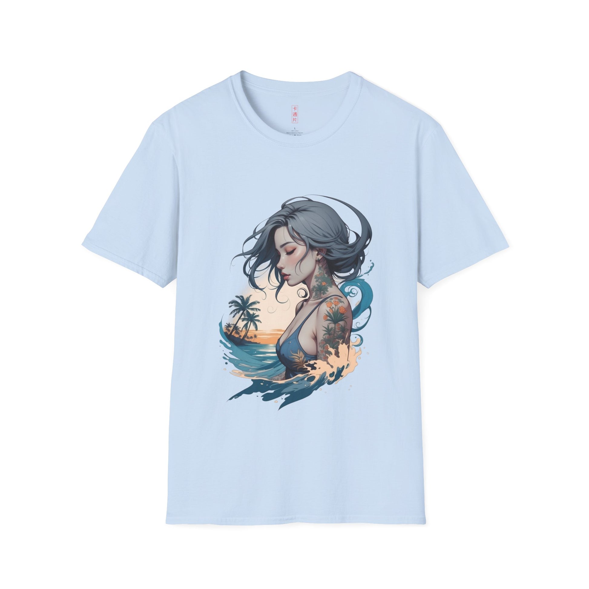 Kǎtōng Piàn - California Love Collection - 033 - Unisex Softstyle T-Shirt Printify