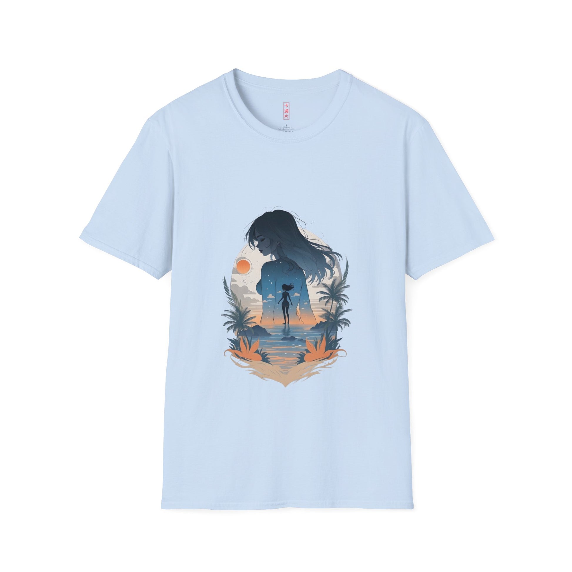 Kǎtōng Piàn - California Love Collection - 026 - Unisex Softstyle T-Shirt Printify