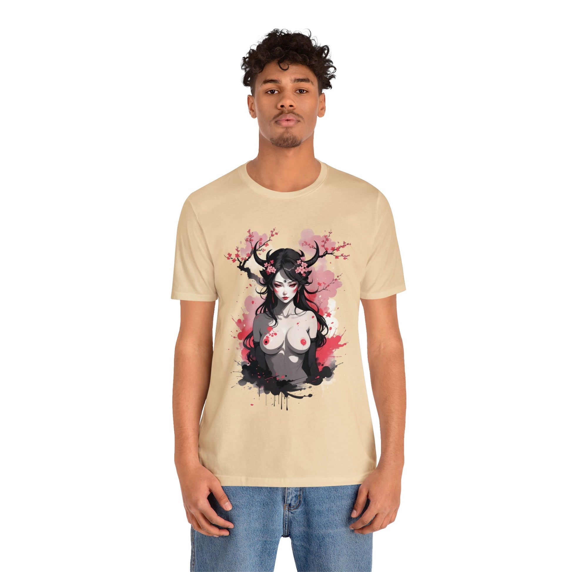 Kǎtōng Piàn - Oni Collection - Ajatar - Unisex Jersey Short Sleeve Tee Printify