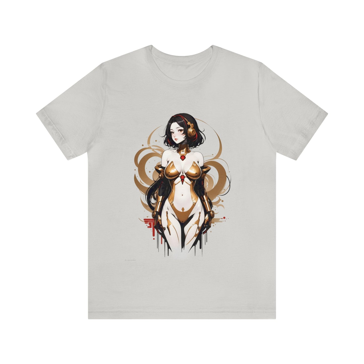 Kǎtōng Piàn - Mecha Girl Collection - Penelope - Unisex Jersey Short Sleeve Tee Printify