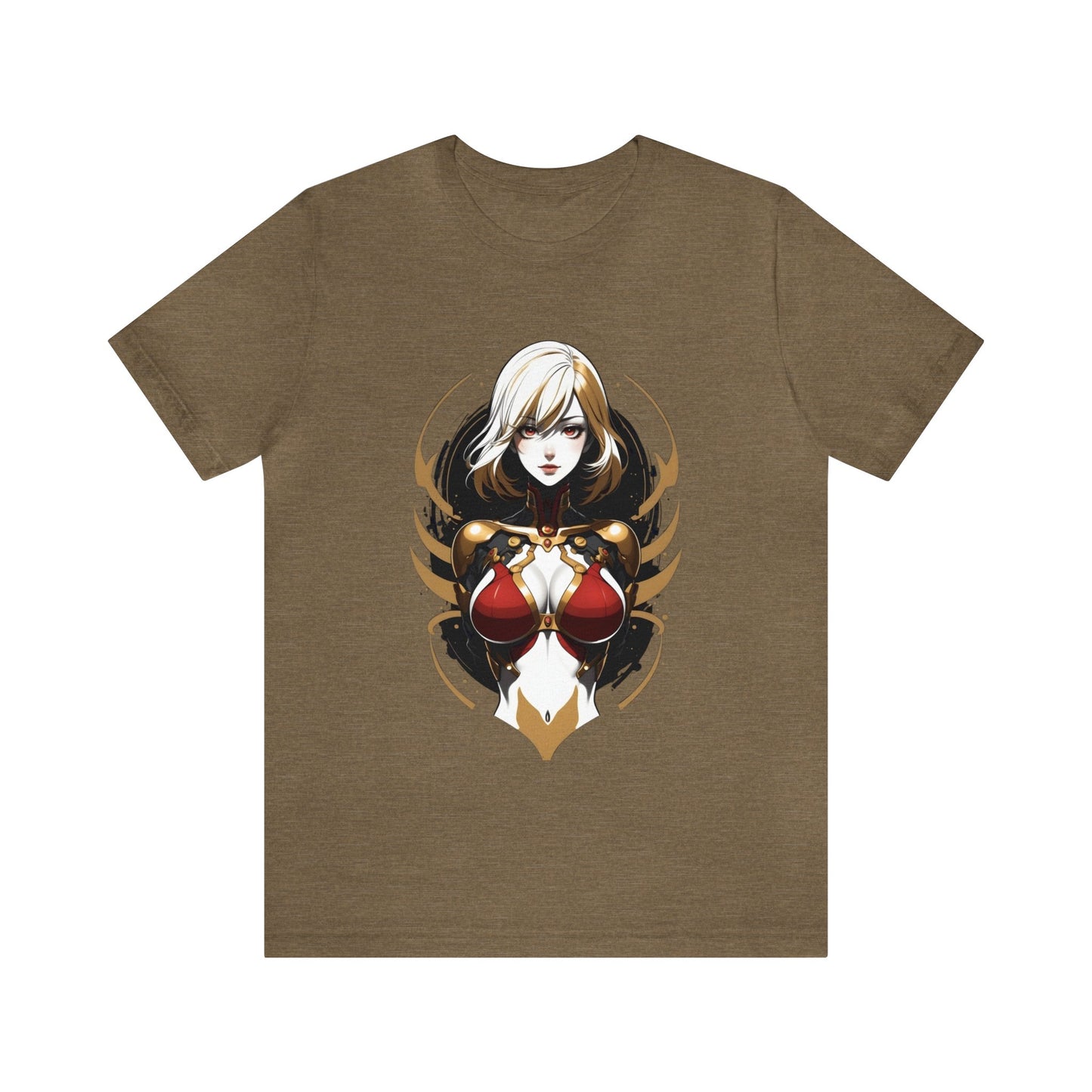 Kǎtōng Piàn - Mecha Girl Collection - Chloé - Unisex Jersey Short Sleeve Tee Printify