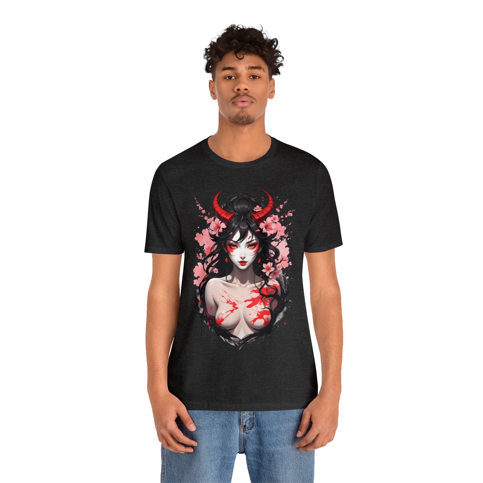 Kǎtōng Piàn - Oni Collection - Echidna - Unisex Jersey Short Sleeve Tee Printify