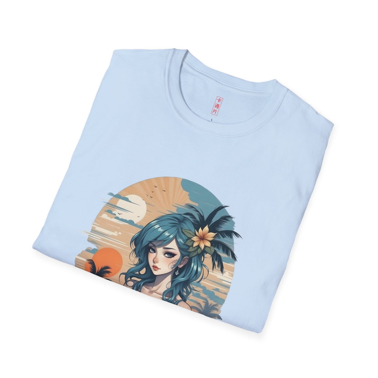Kǎtōng Piàn - California Love Collection - 004 - Unisex Softstyle T-Shirt Printify