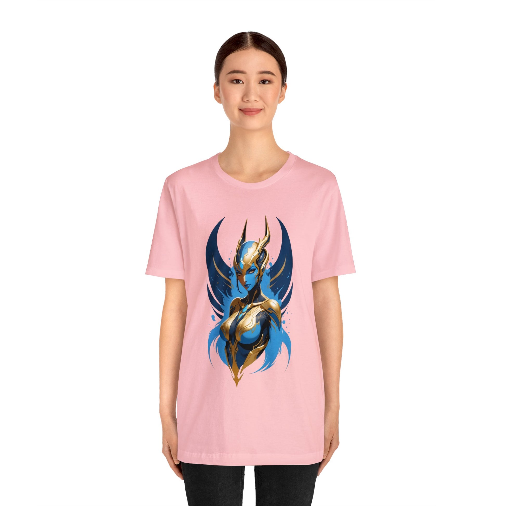 Kǎtōng Piàn - The Lotus Collection - Blythe - Unisex Jersey Short Sleeve Tee Printify