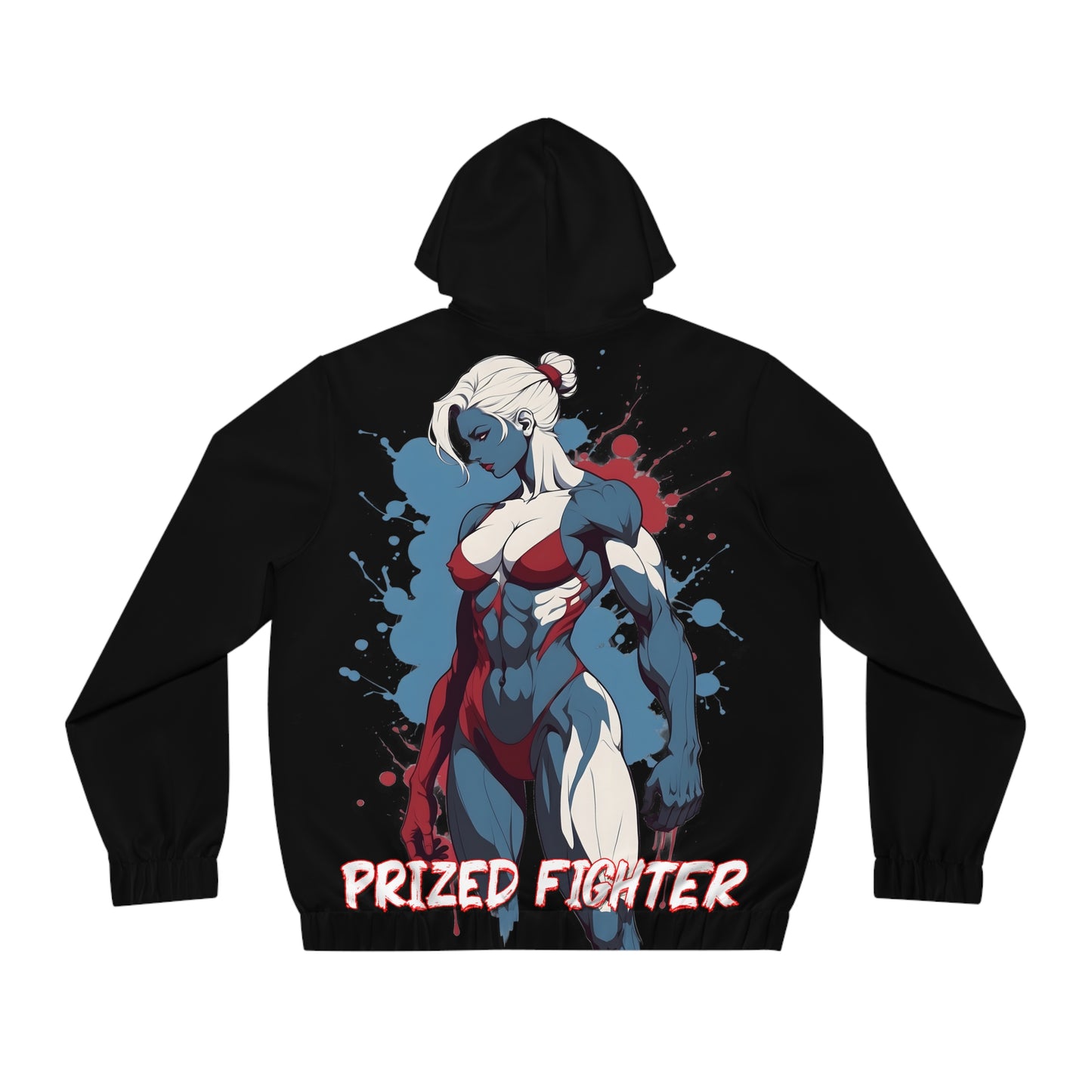 Kǎtōng Piàn – Prized Fighter Collection – Amerika – 008 – Herren-Hoodie mit durchgehendem Reißverschluss