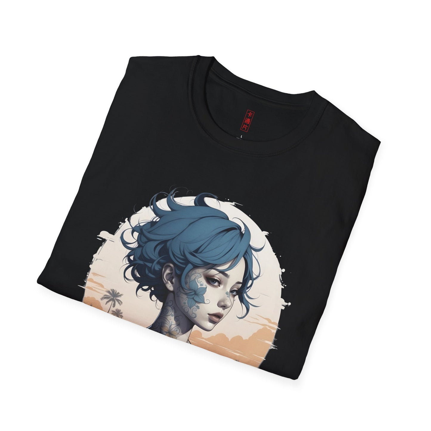 Kǎtōng Piàn - California Love Collection - 041 - Unisex Softstyle T-Shirt Printify