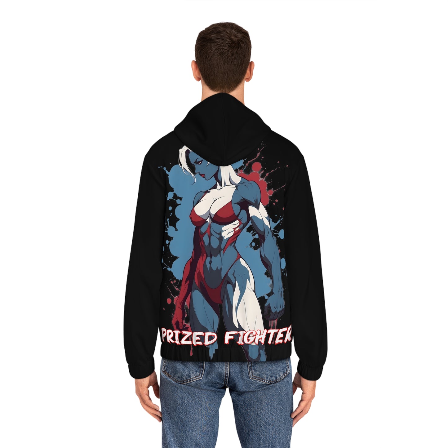 Kǎtōng Piàn - Prized Fighter Collection - America - 008 - Men's Full-Zip Hoodie