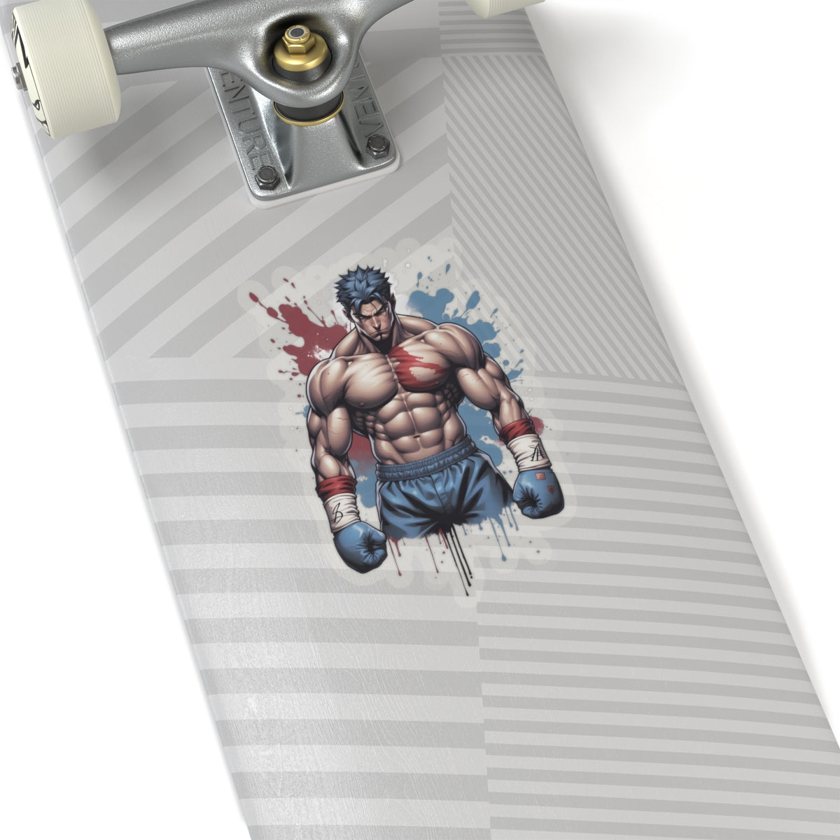 Prized Fighter Steel Tempest Sticker Printify
