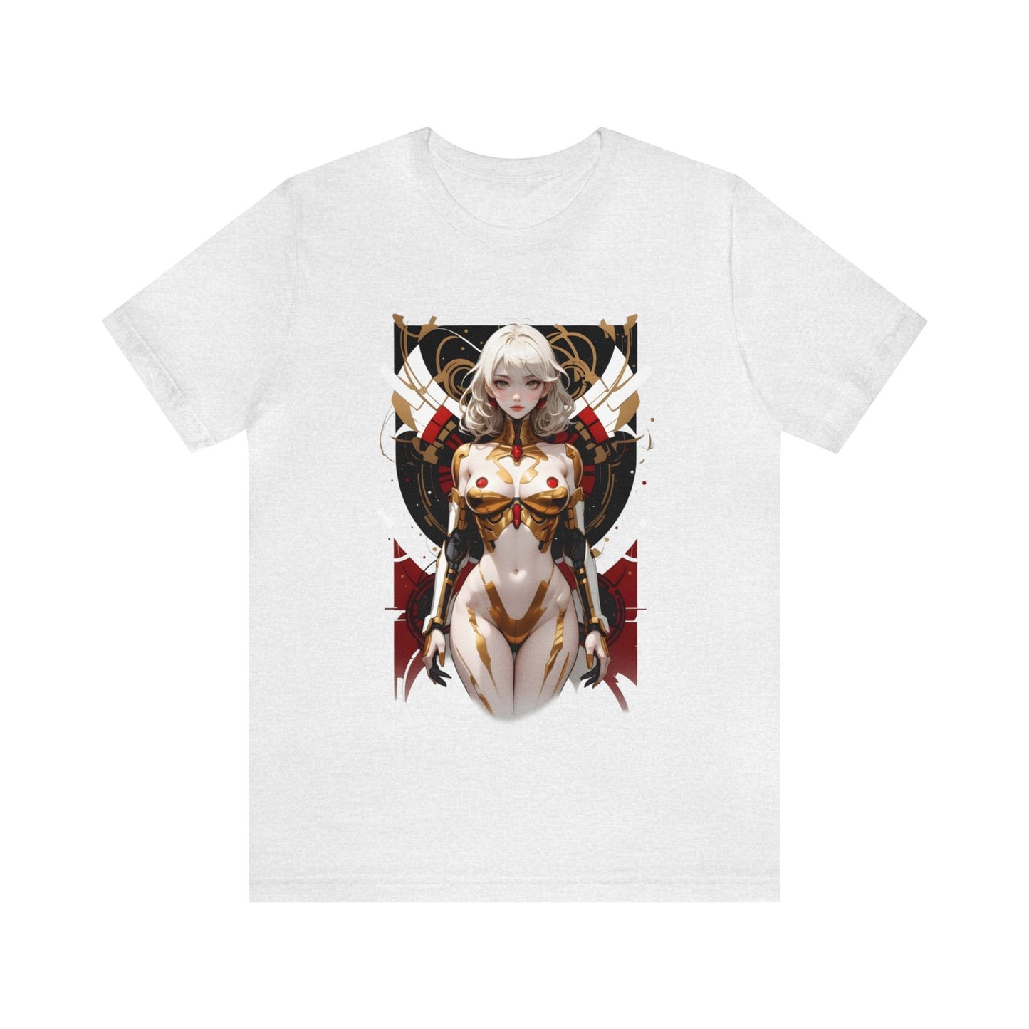 Kǎtōng Piàn - Mecha Girl Collection - Isla - Unisex Jersey Short Sleeve Tee Printify
