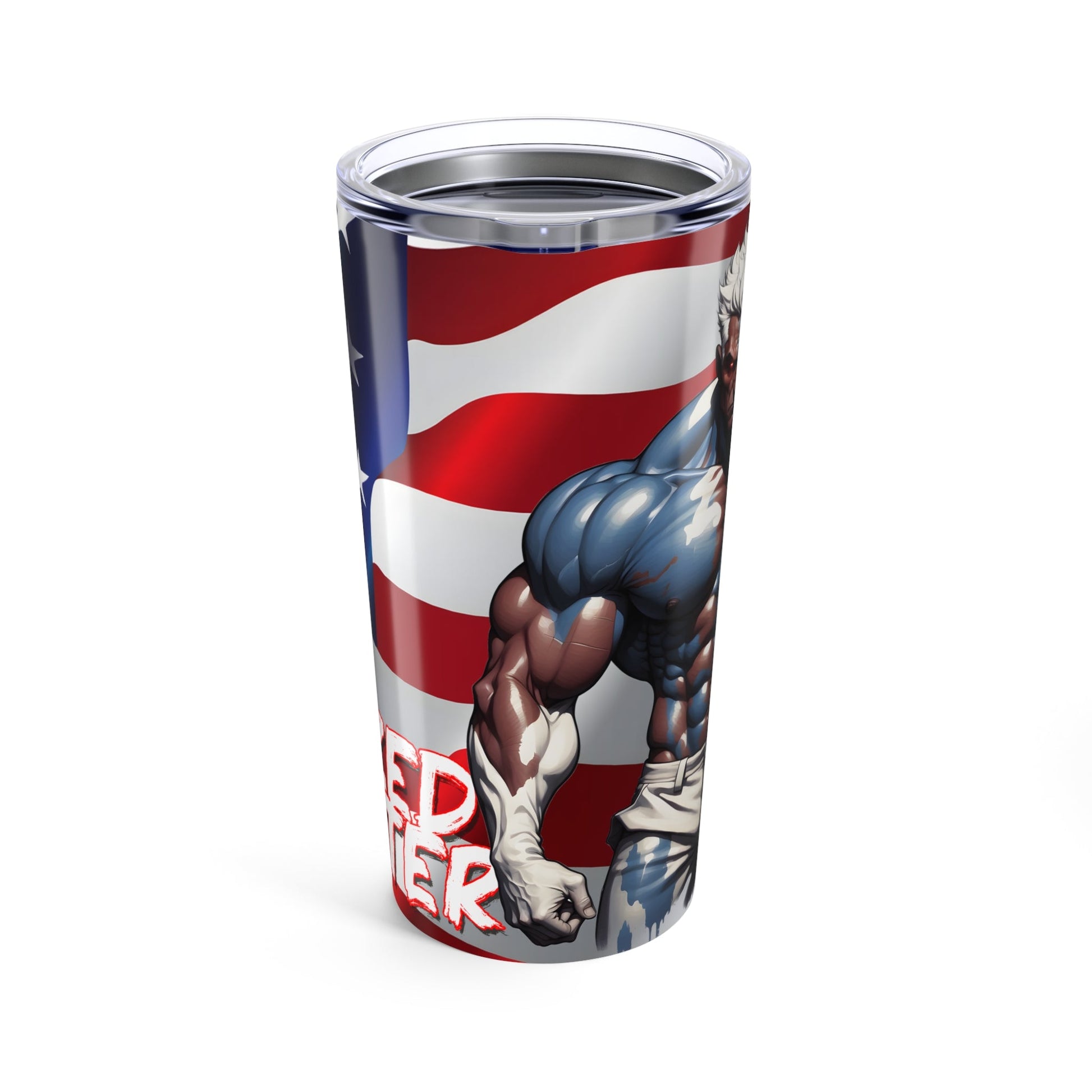 Prized Fighter Titan Ember Tumbler 20oz Printify