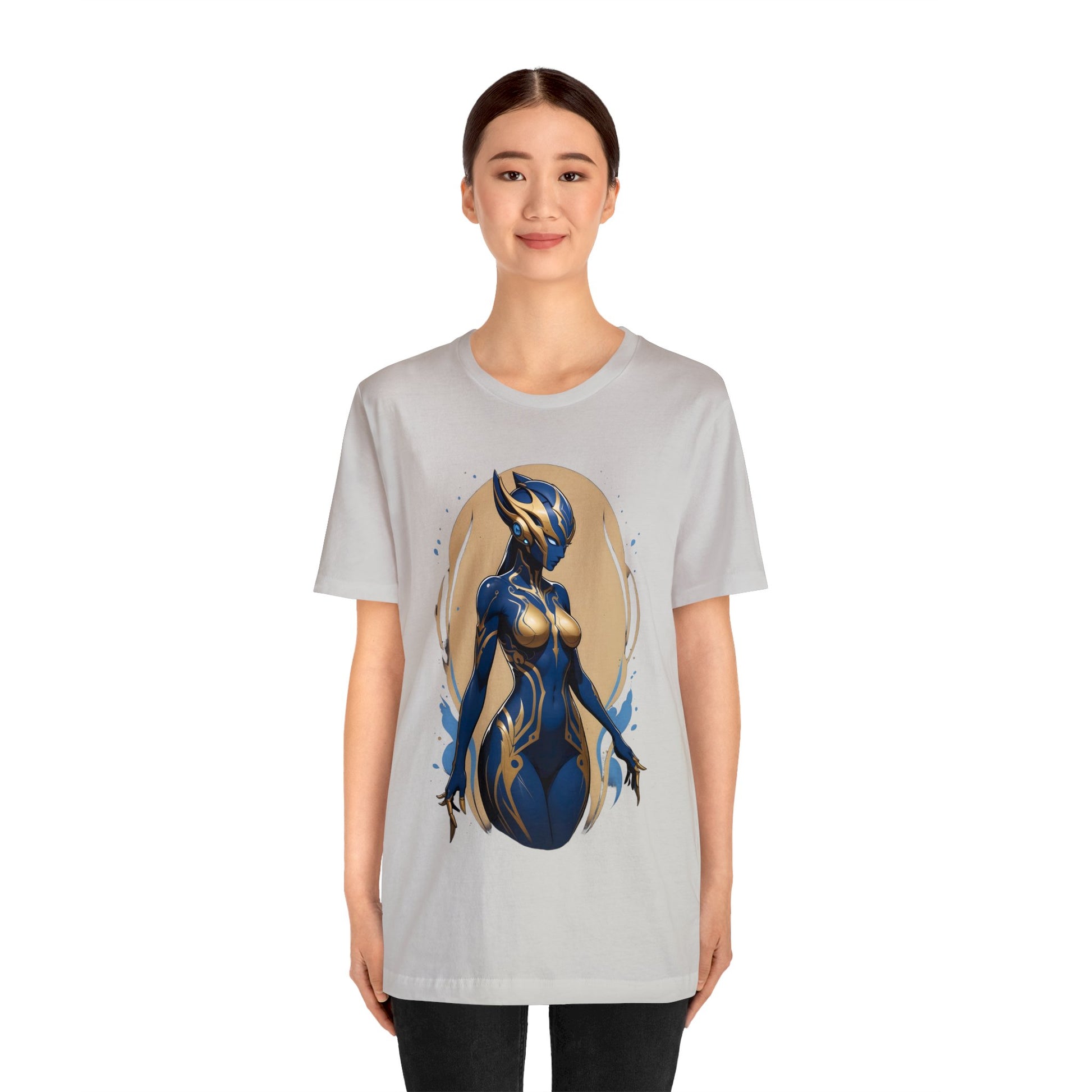 Kǎtōng Piàn - The Lotus Collection - Guinevere - Unisex Jersey Short Sleeve Tee Printify
