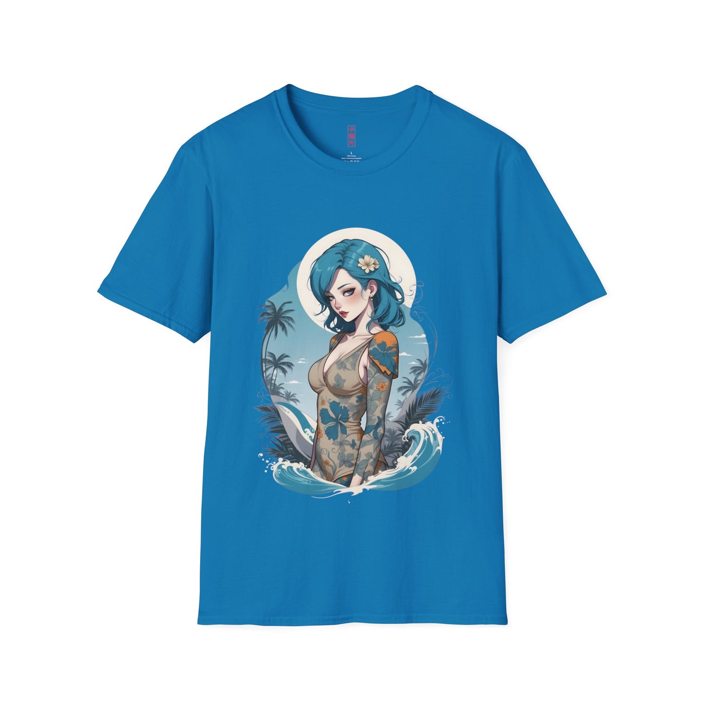 Kǎtōng Piàn - California Love Collection - 014 - Unisex Softstyle T-Shirt Printify