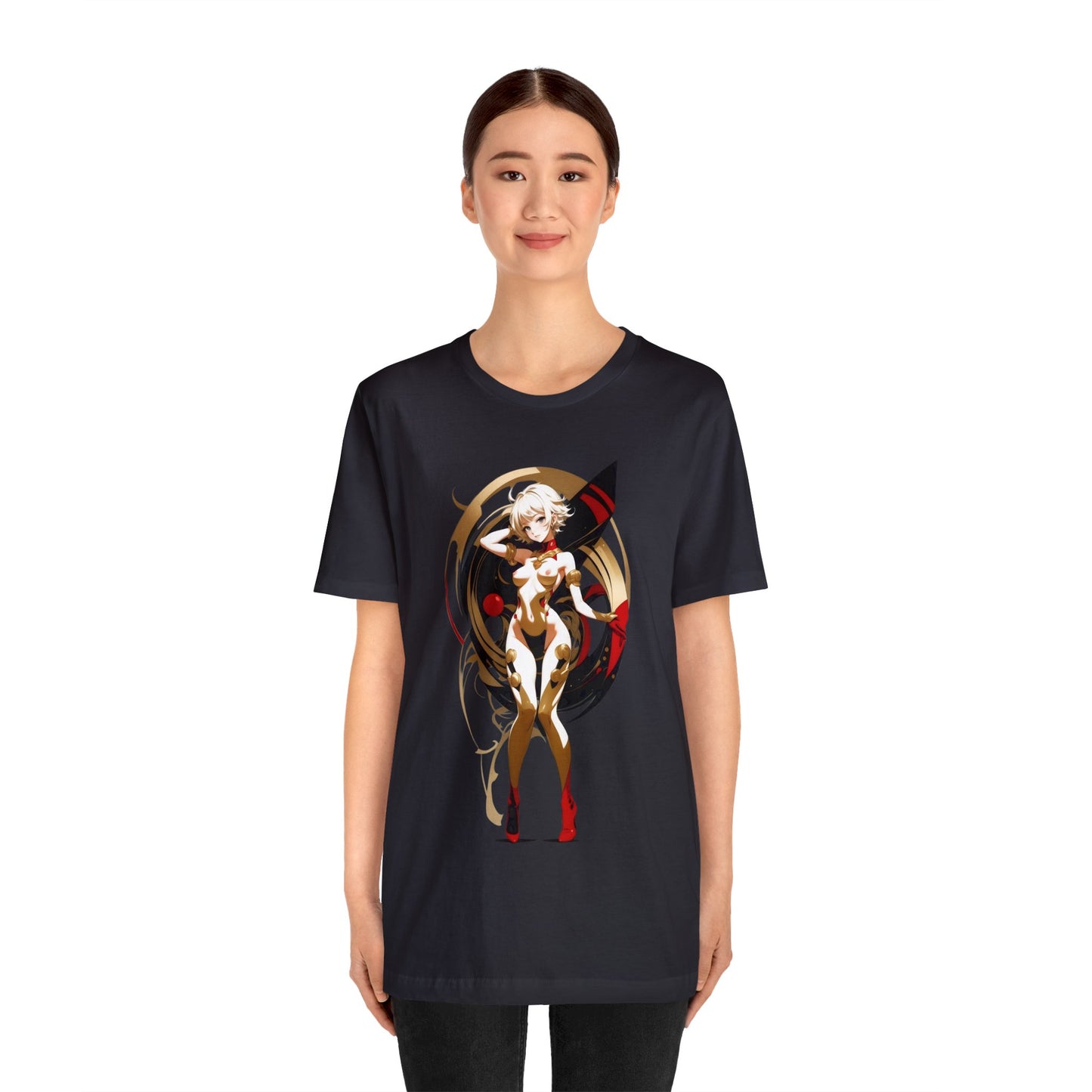 Kǎtōng Piàn - Mecha Girl Collection - Alice - Unisex Jersey Short Sleeve Tee Printify