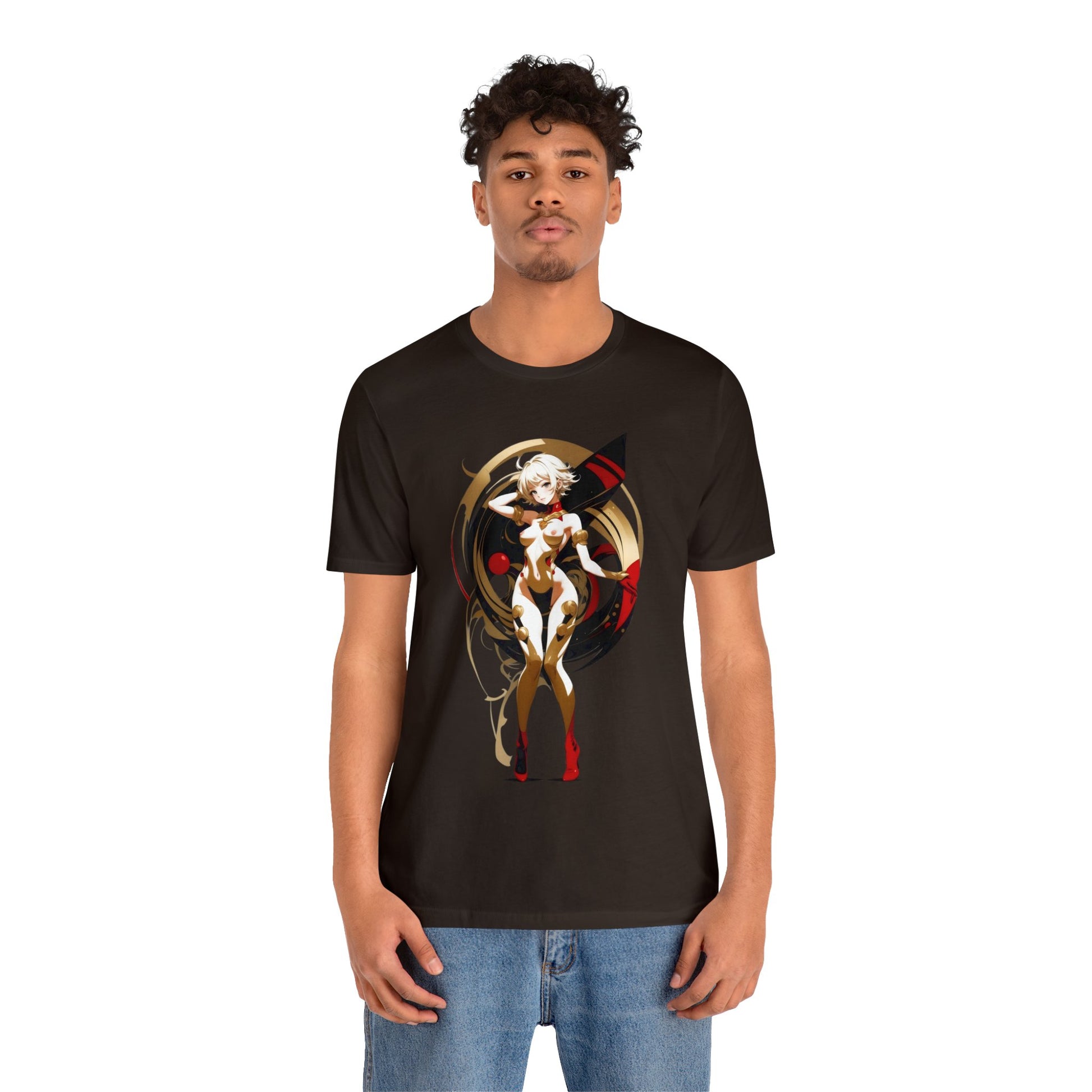 Kǎtōng Piàn - Mecha Girl Collection - Alice - Unisex Jersey Short Sleeve Tee Printify