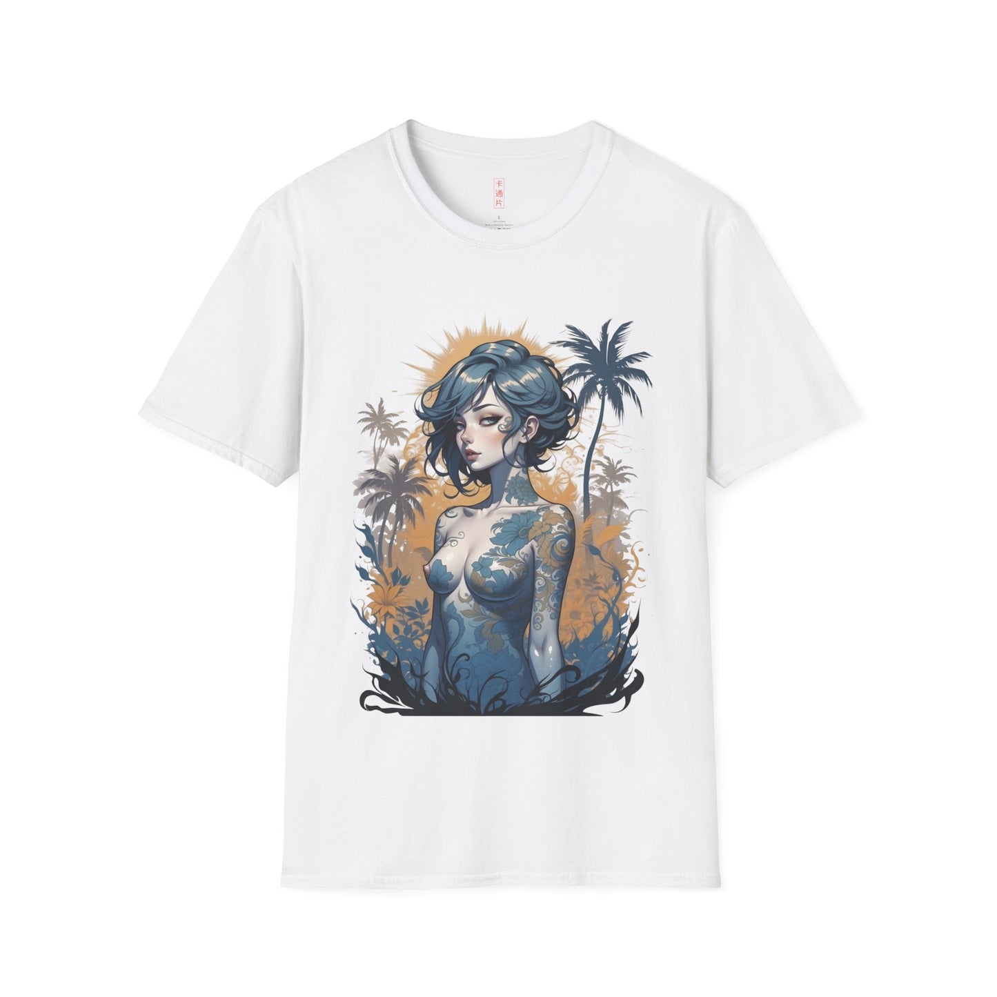 Kǎtōng Piàn - California Love Collection - 036 - Unisex Softstyle T-Shirt Printify