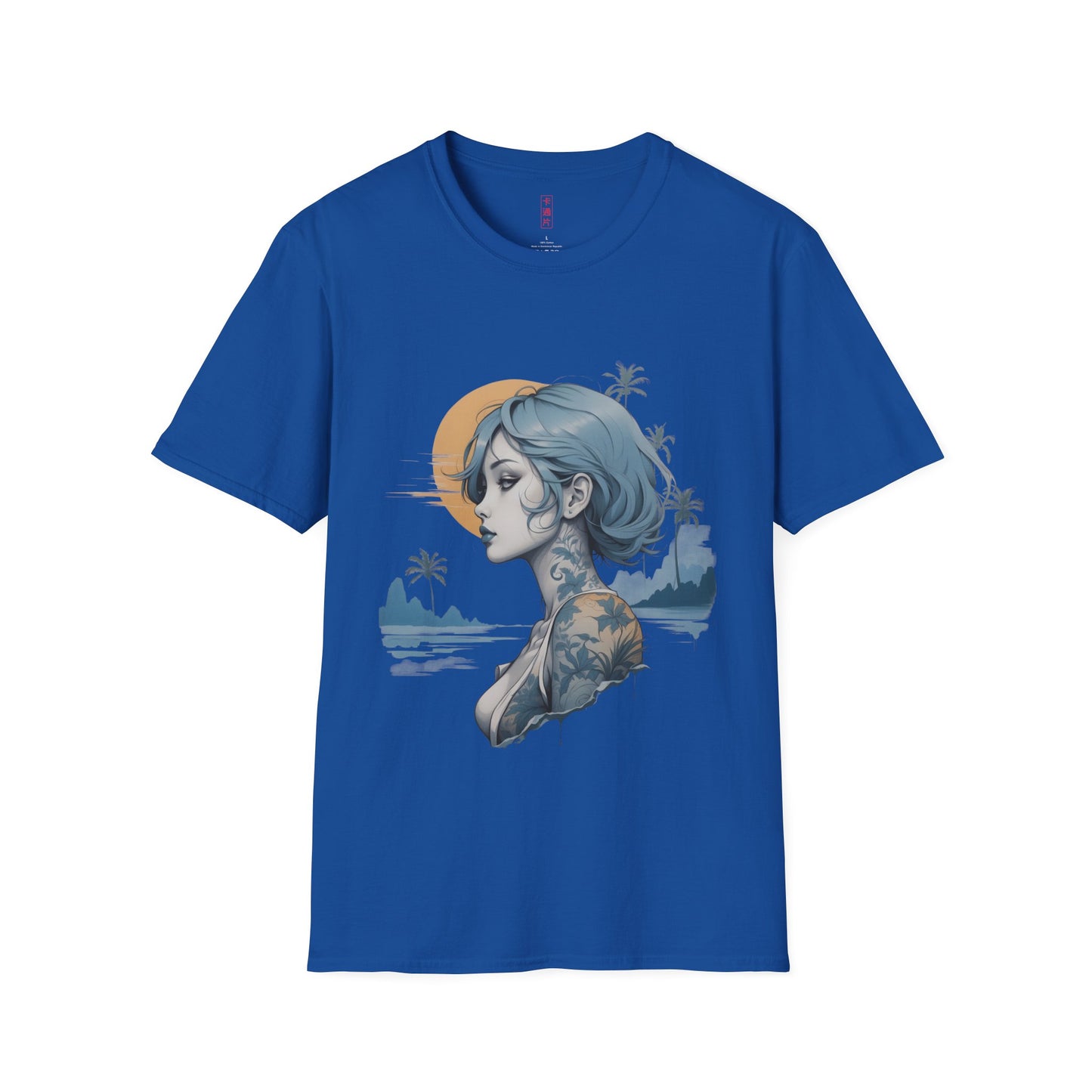 Kǎtōng Piàn - California Love Collection - 038 - Unisex Softstyle T-Shirt Printify