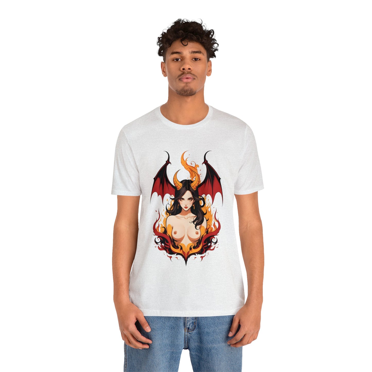 Kǎtōng Piàn - Devil Woman Collection - Glory - Unisex Jersey Short Sleeve Tee Printify