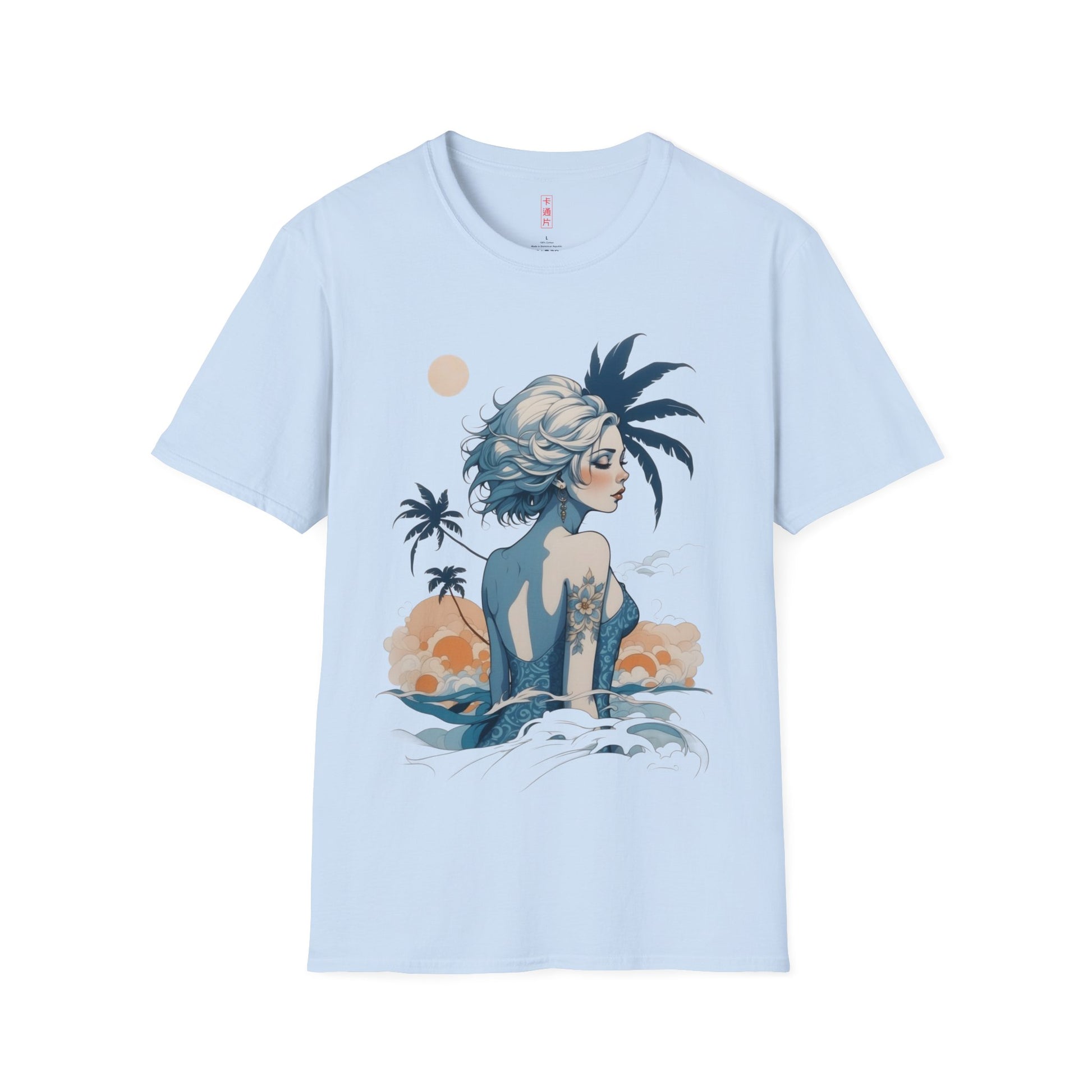 Kǎtōng Piàn - California Love Collection - 008 - Unisex Softstyle T-Shirt Printify