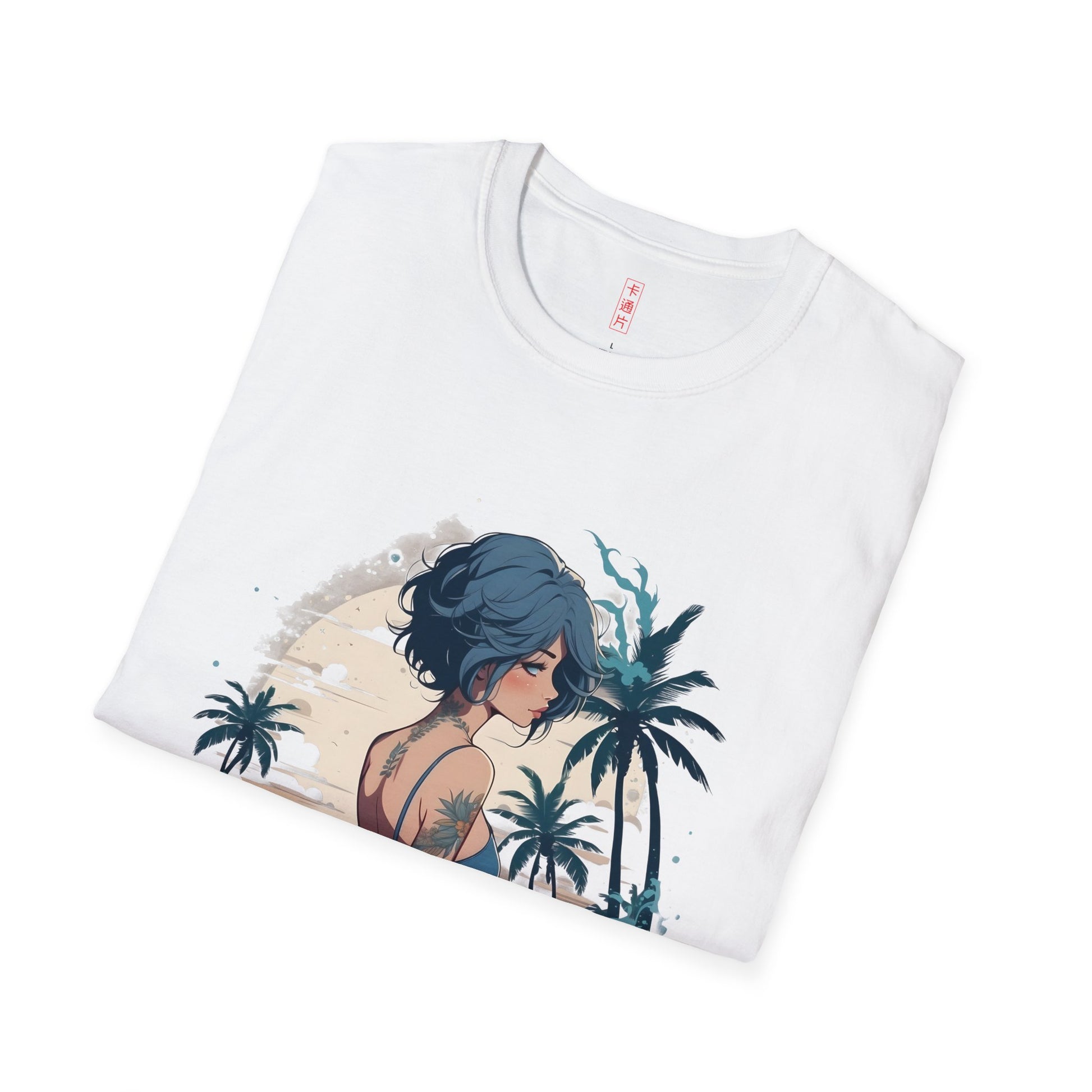 Kǎtōng Piàn - California Love Collection - 024 - Unisex Softstyle T-Shirt Printify