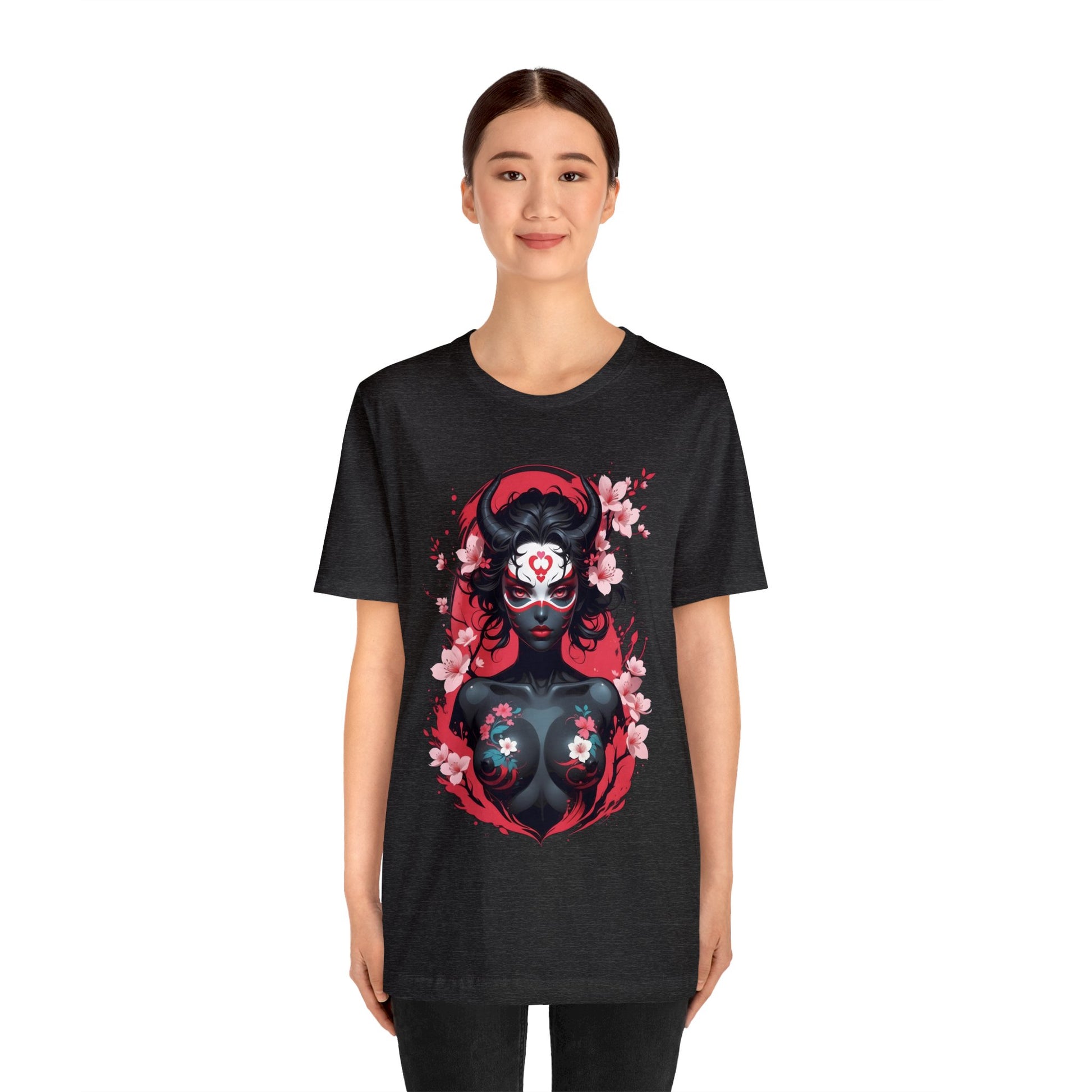 Kǎtōng Piàn - Oni Collection - Empusa - Unisex Jersey Short Sleeve Tee Printify