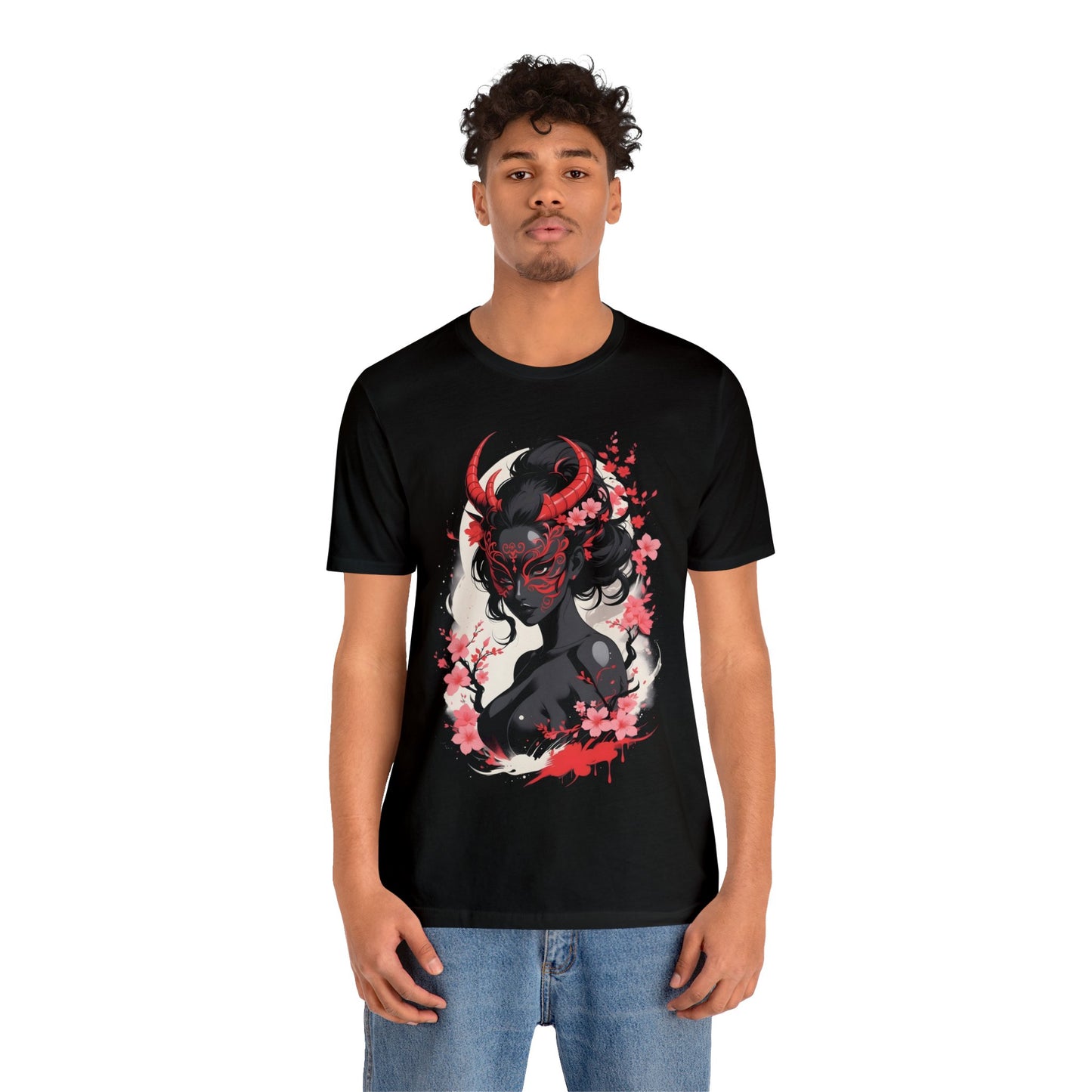 Kǎtōng Piàn - Oni Collection - Ammit - Unisex Jersey Short Sleeve Tee Printify