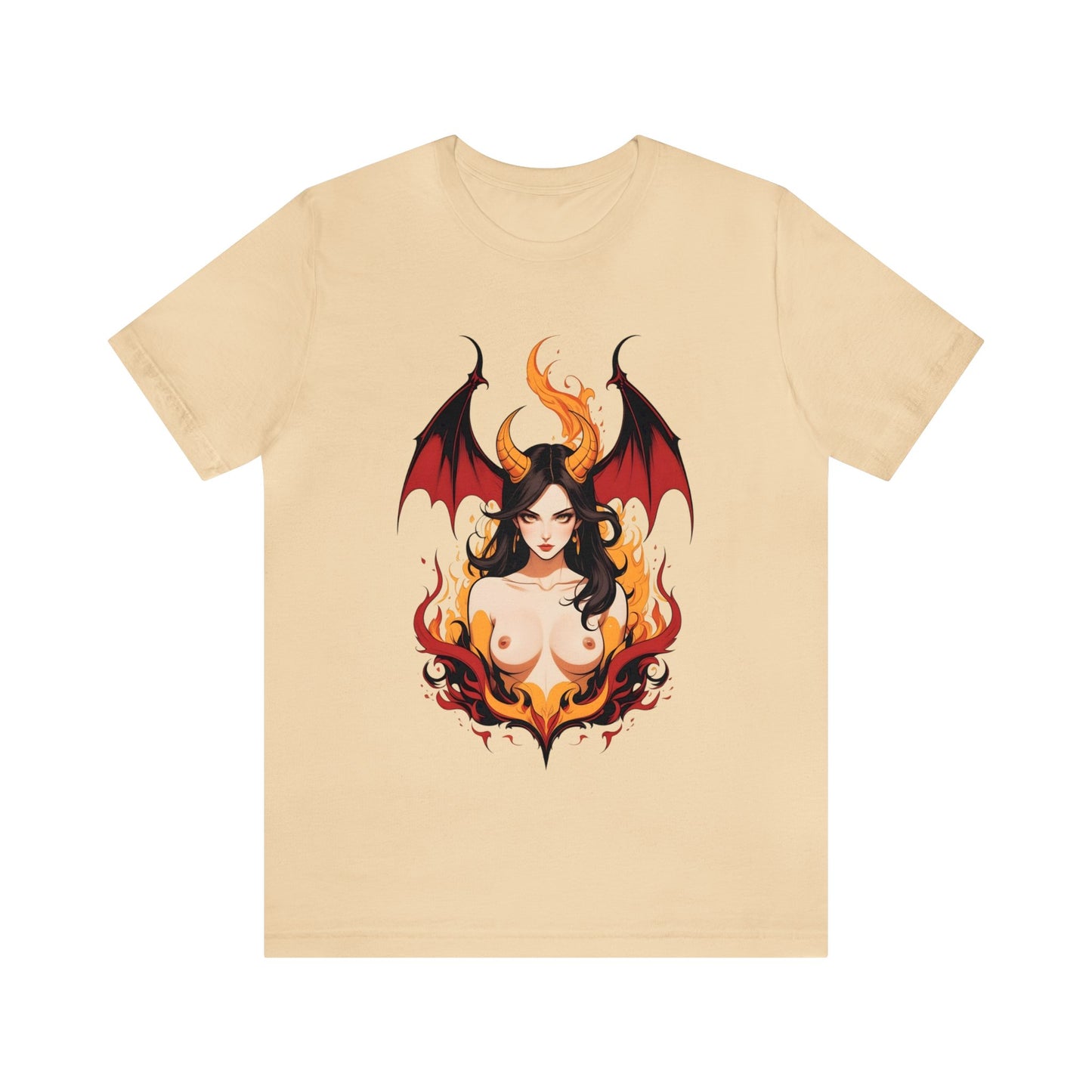 Kǎtōng Piàn - Devil Woman Collection - Glory - Unisex Jersey Short Sleeve Tee Printify