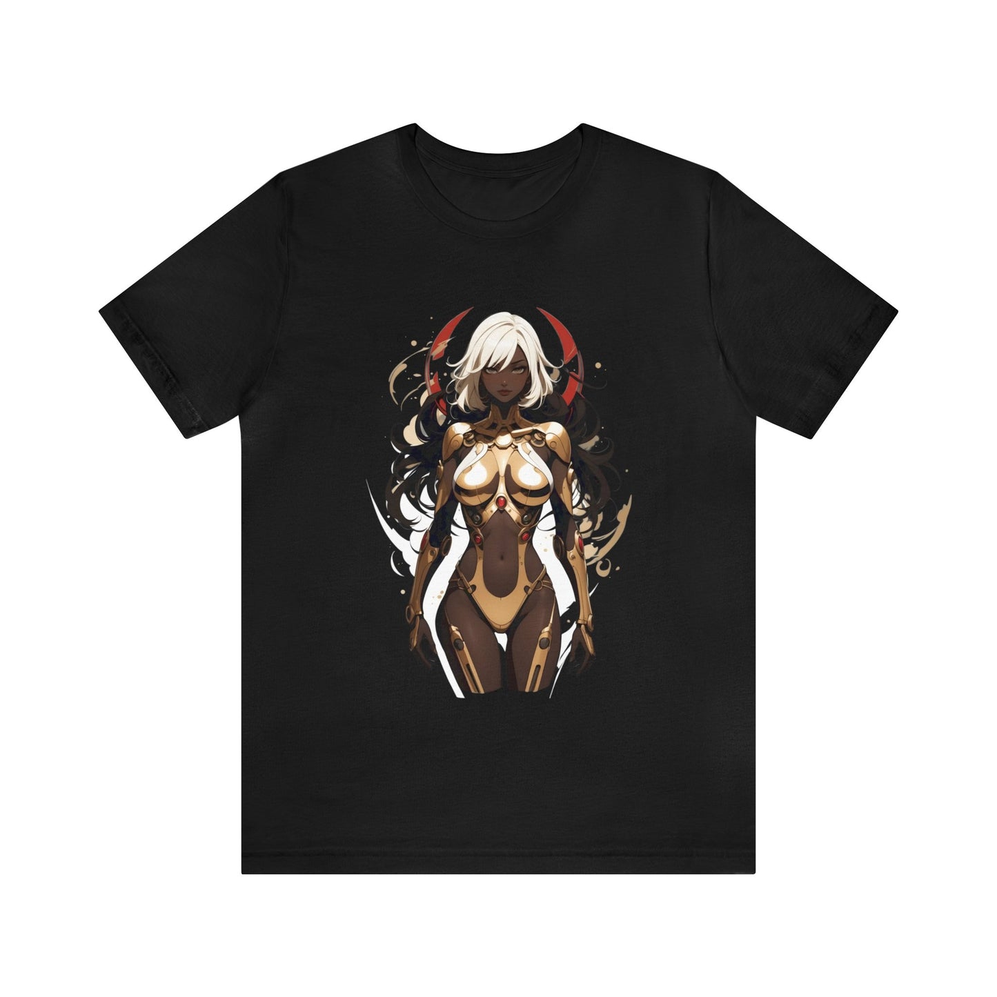 Kǎtōng Piàn - Mecha Girl Collection - Elizabeth - Unisex Jersey Short Sleeve Tee Printify