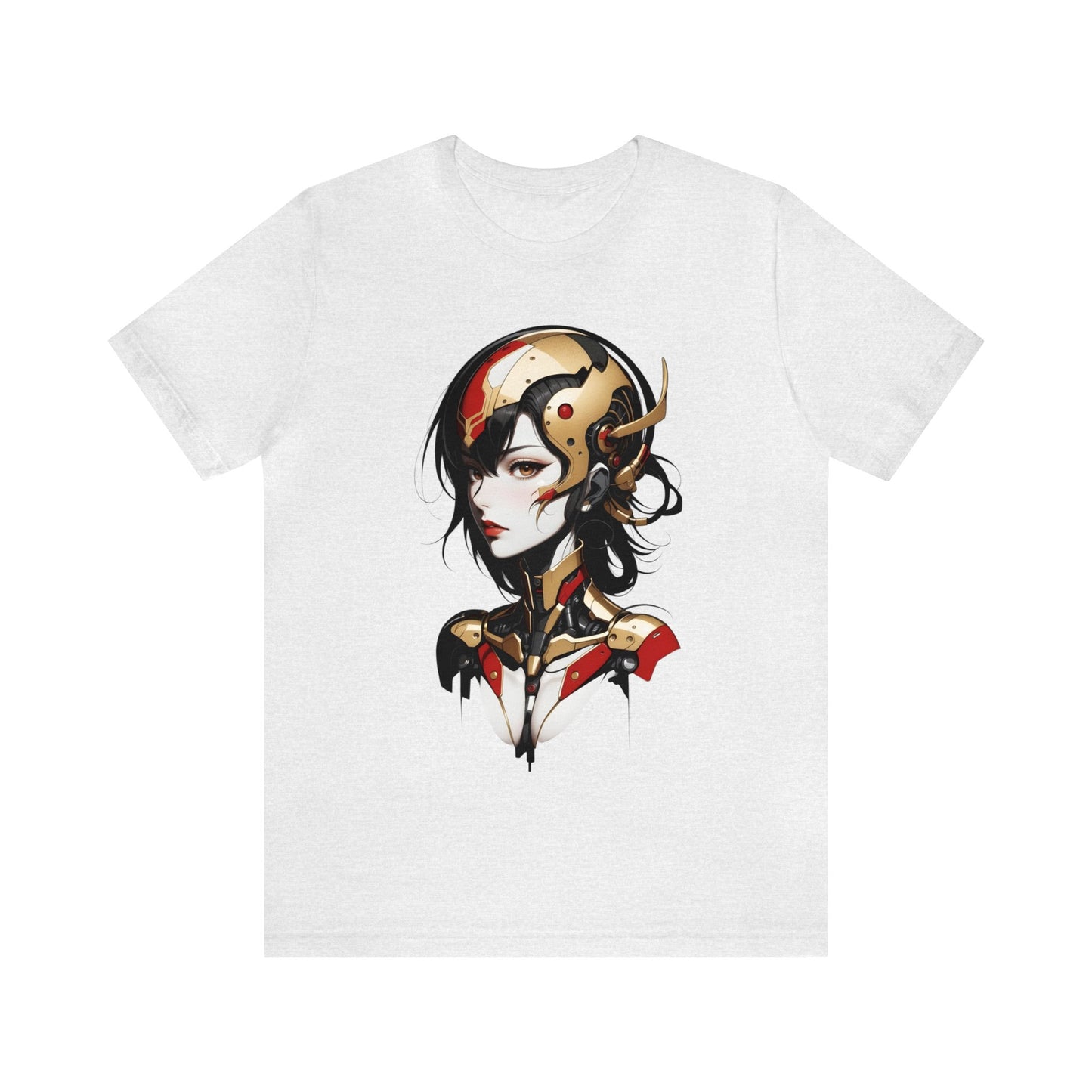 Kǎtōng Piàn - Mecha Girl Collection - Aurora - Unisex Jersey Short Sleeve Tee Printify