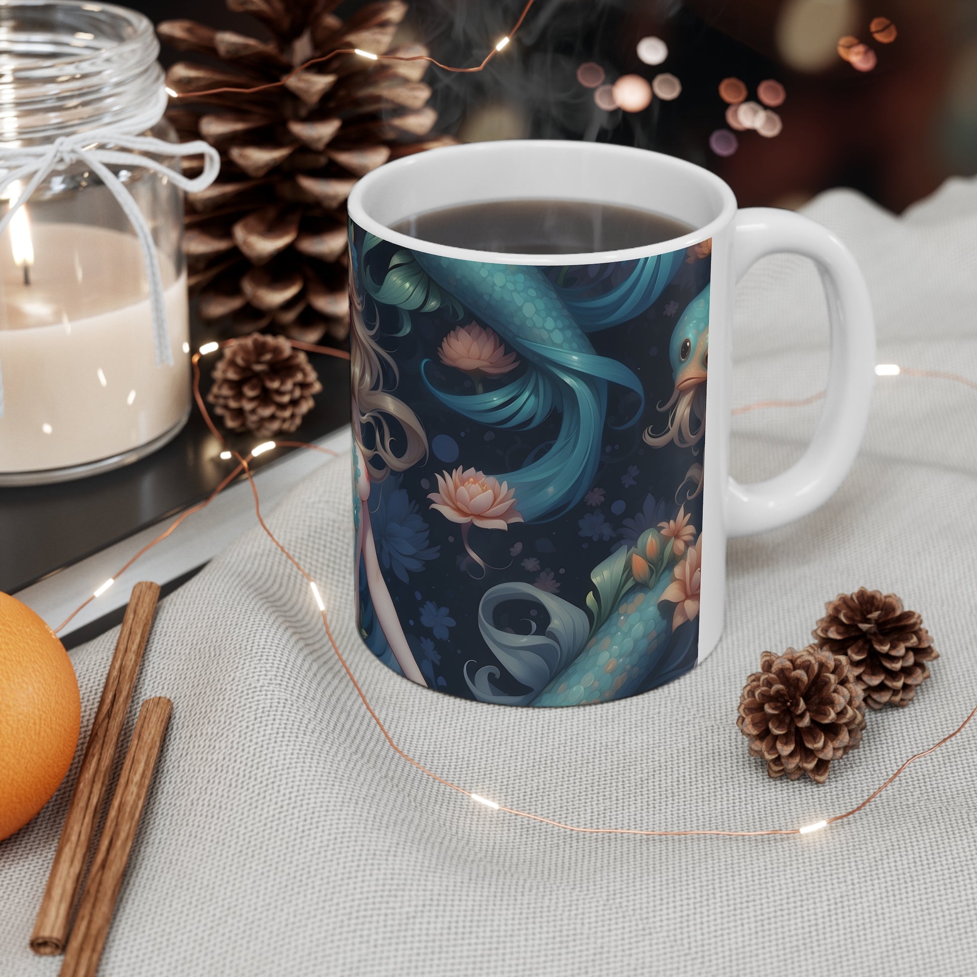 Kǎtōng Piàn - Mermaid Collection - 003 - Ceramic Mug Printify
