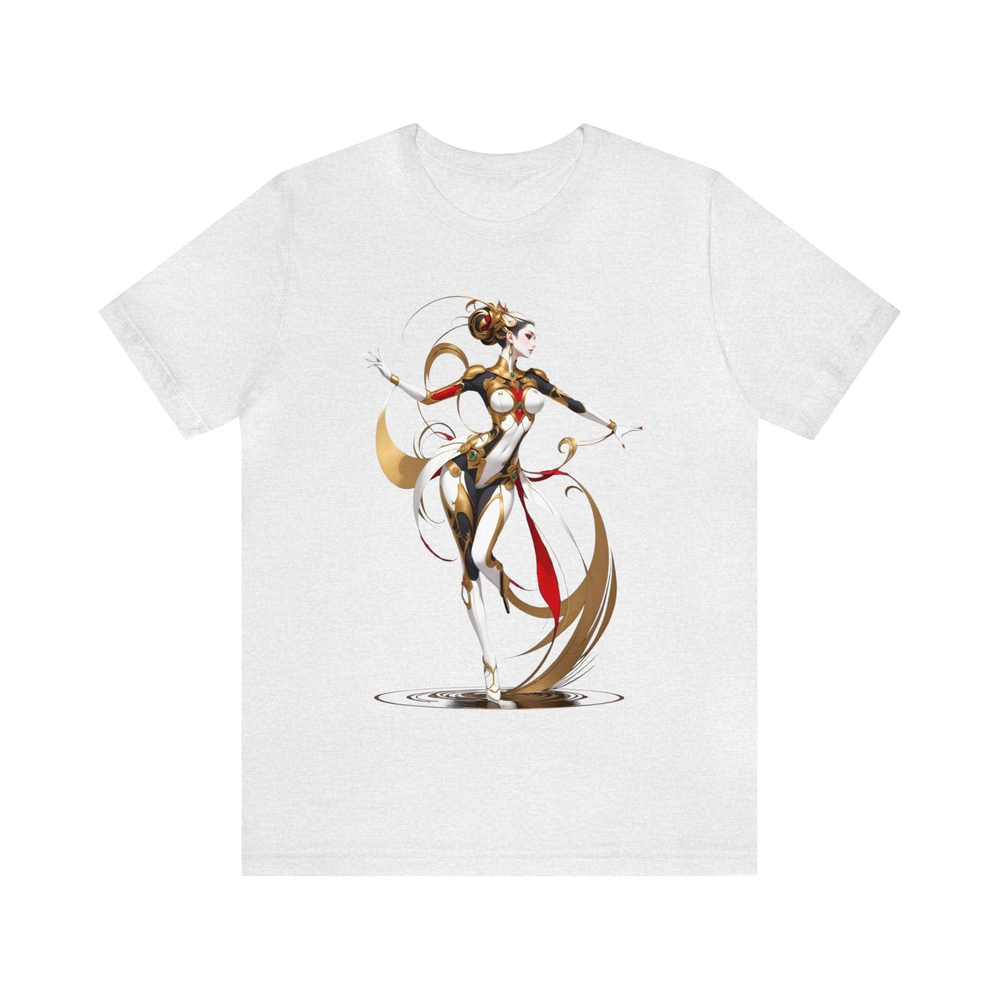 Kǎtōng Piàn - Mecha Girl Collection - Harper - Unisex Jersey Short Sleeve Tee Printify