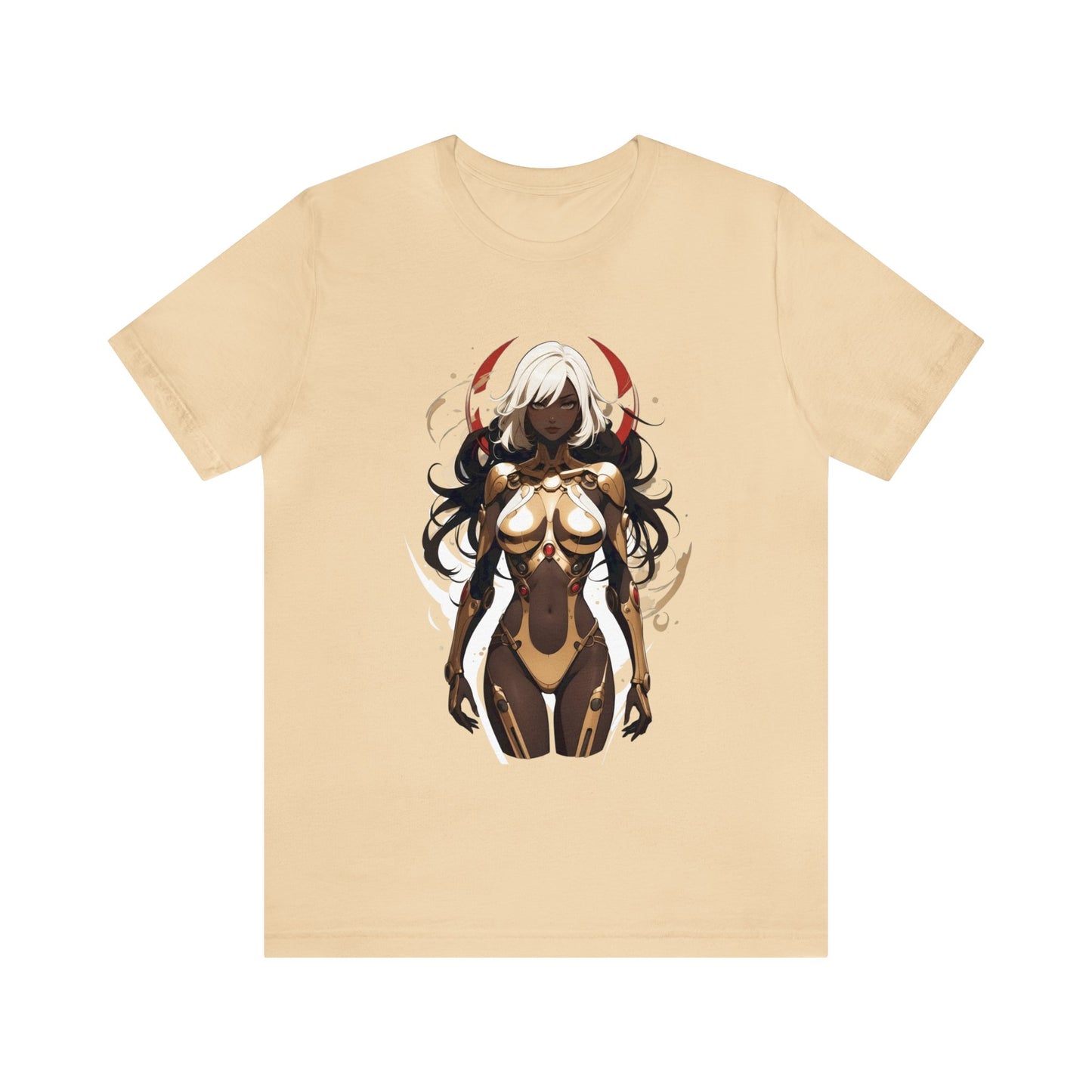 Kǎtōng Piàn - Mecha Girl Collection - Elizabeth - Unisex Jersey Short Sleeve Tee Printify