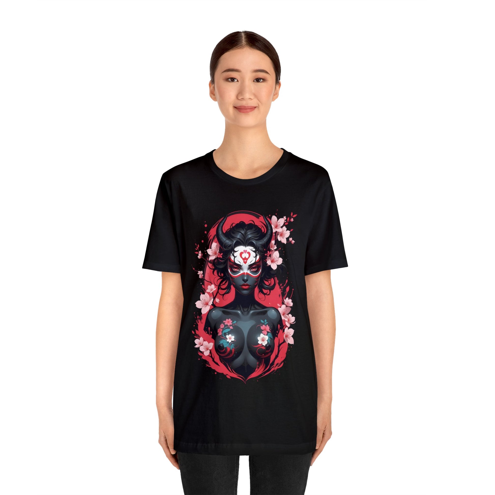 Kǎtōng Piàn - Oni Collection - Empusa - Unisex Jersey Short Sleeve Tee Printify