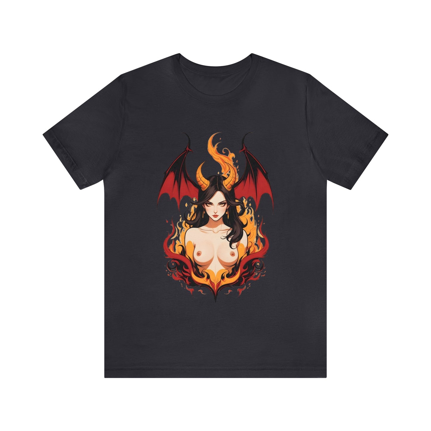 Kǎtōng Piàn - Devil Woman Collection - Glory - Unisex Jersey Short Sleeve Tee Printify