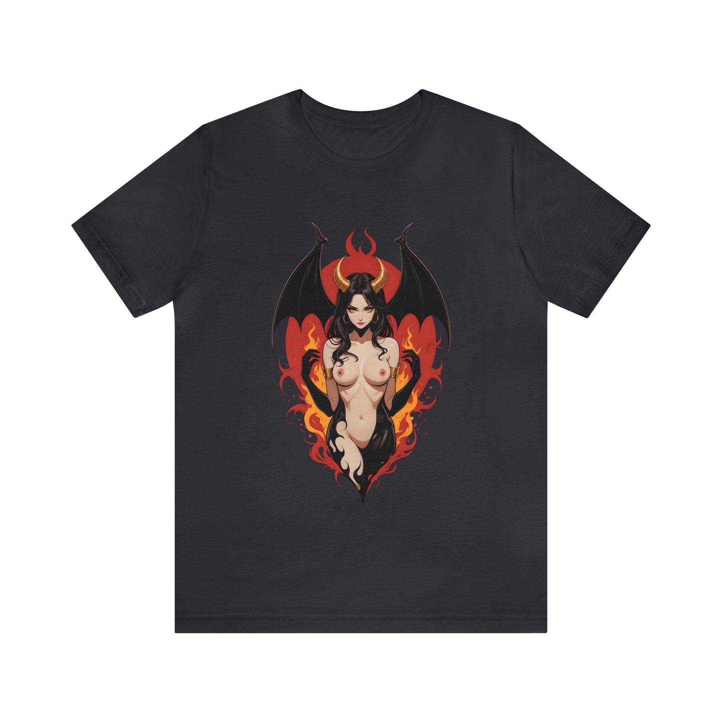 Kǎtōng Piàn - Devil Woman Collection - Devany - Unisex Jersey Short Sleeve Tee Printify