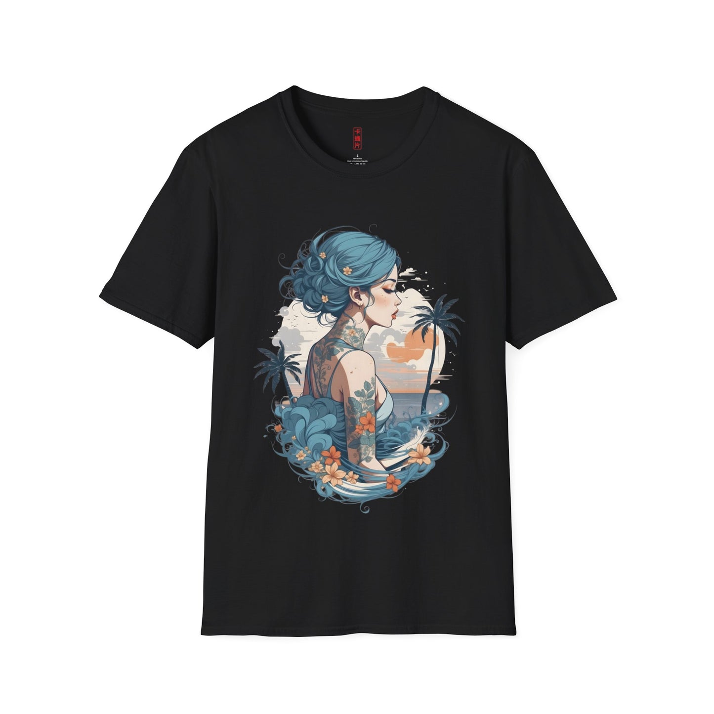 Kǎtōng Piàn - California Love Collection - 021 - Unisex Softstyle T-Shirt Printify