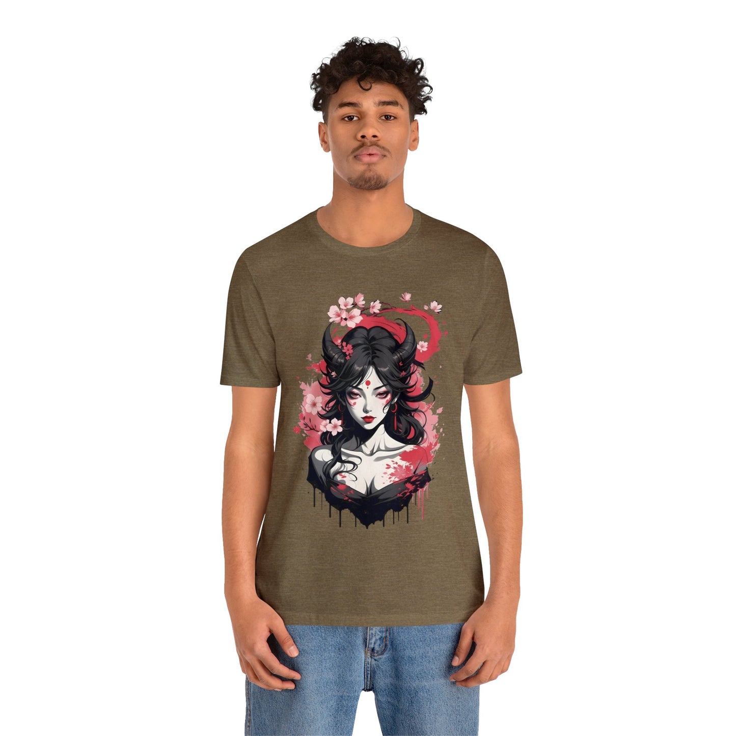 Kǎtōng Piàn - Oni Collection - Jahi - Unisex Jersey Short Sleeve Tee Printify