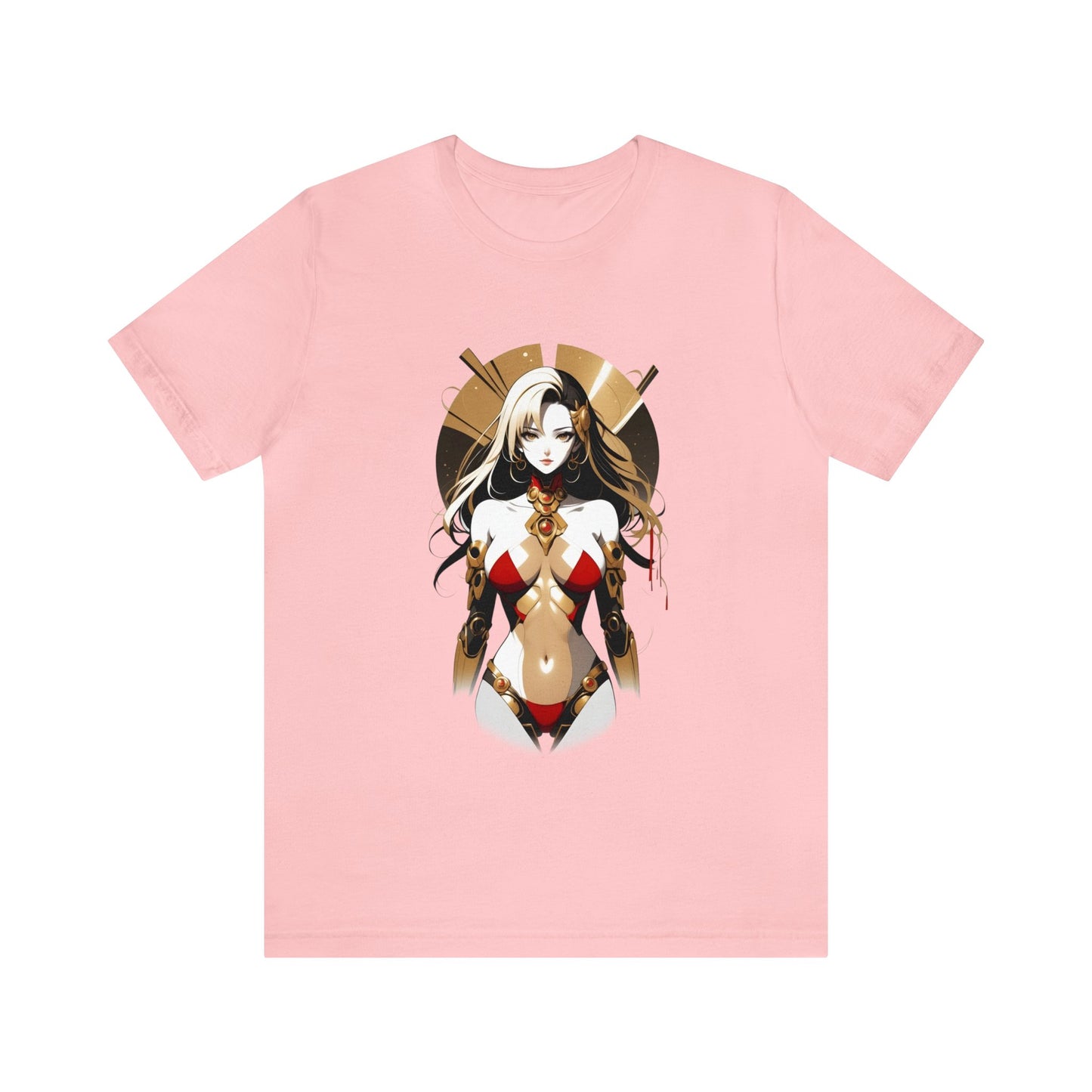 Kǎtōng Piàn - Mecha Girl Collection - Eleanor - Unisex Jersey Short Sleeve Tee Printify