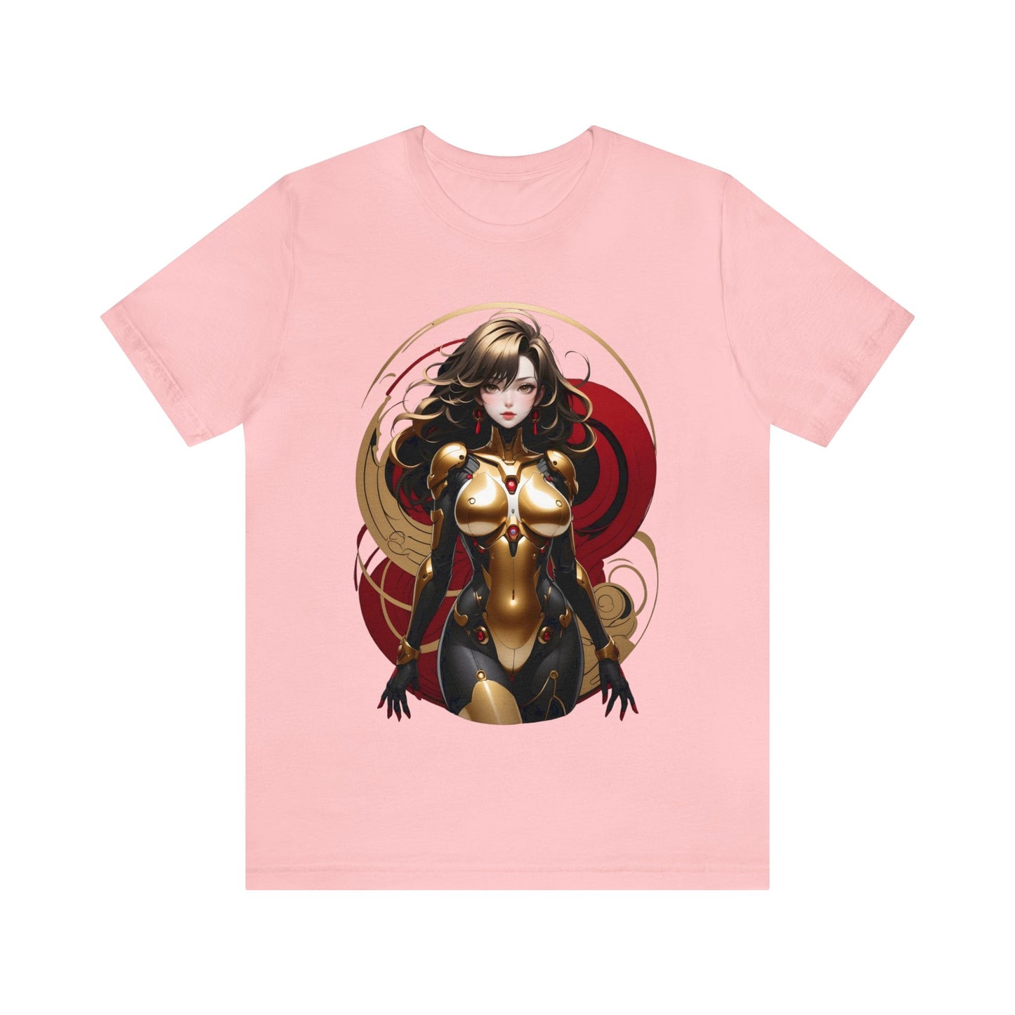Kǎtōng Piàn - Mecha Girl Collection - Ava - Unisex Jersey Short Sleeve Tee Printify