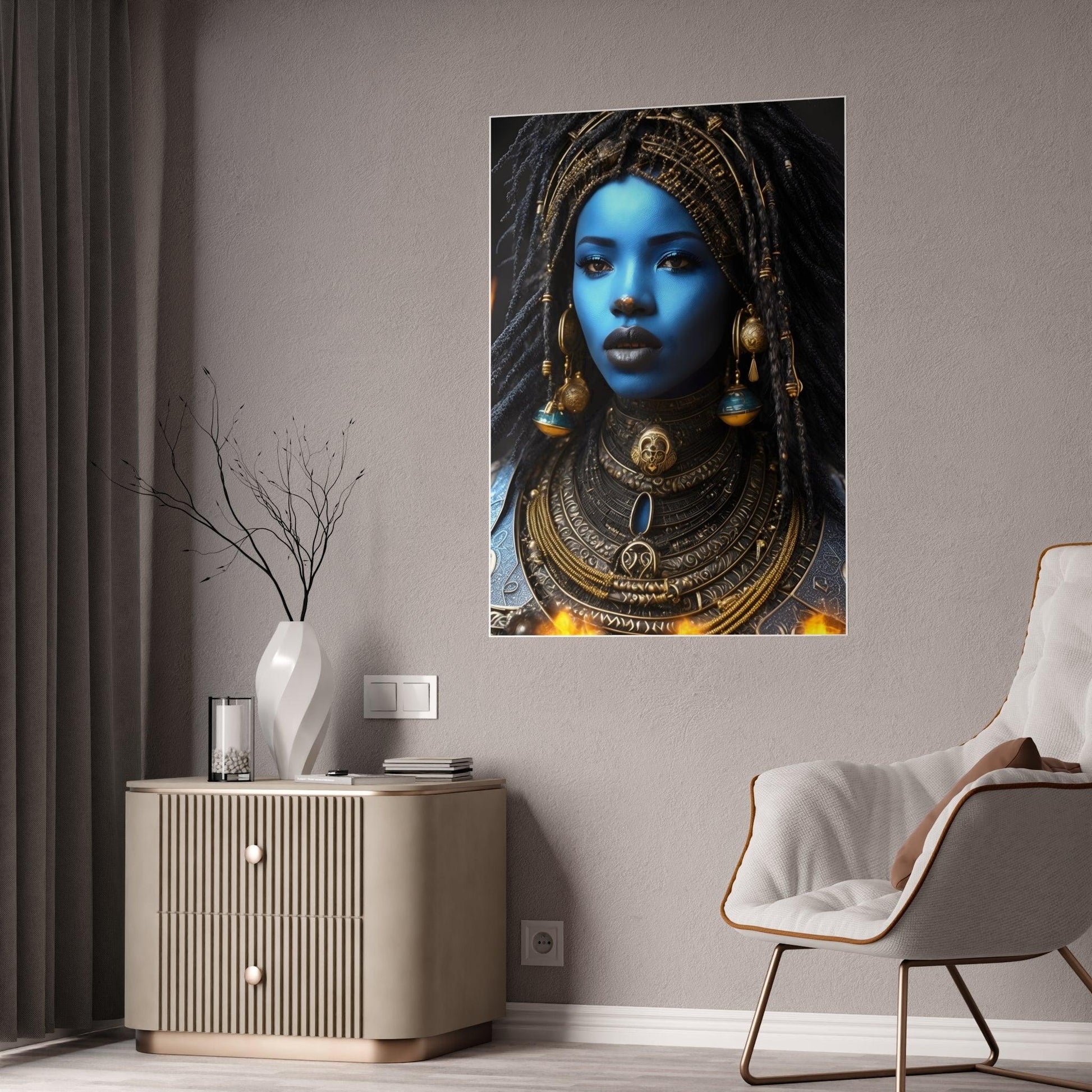 African Queen Gloss Posters Verdine Daniels