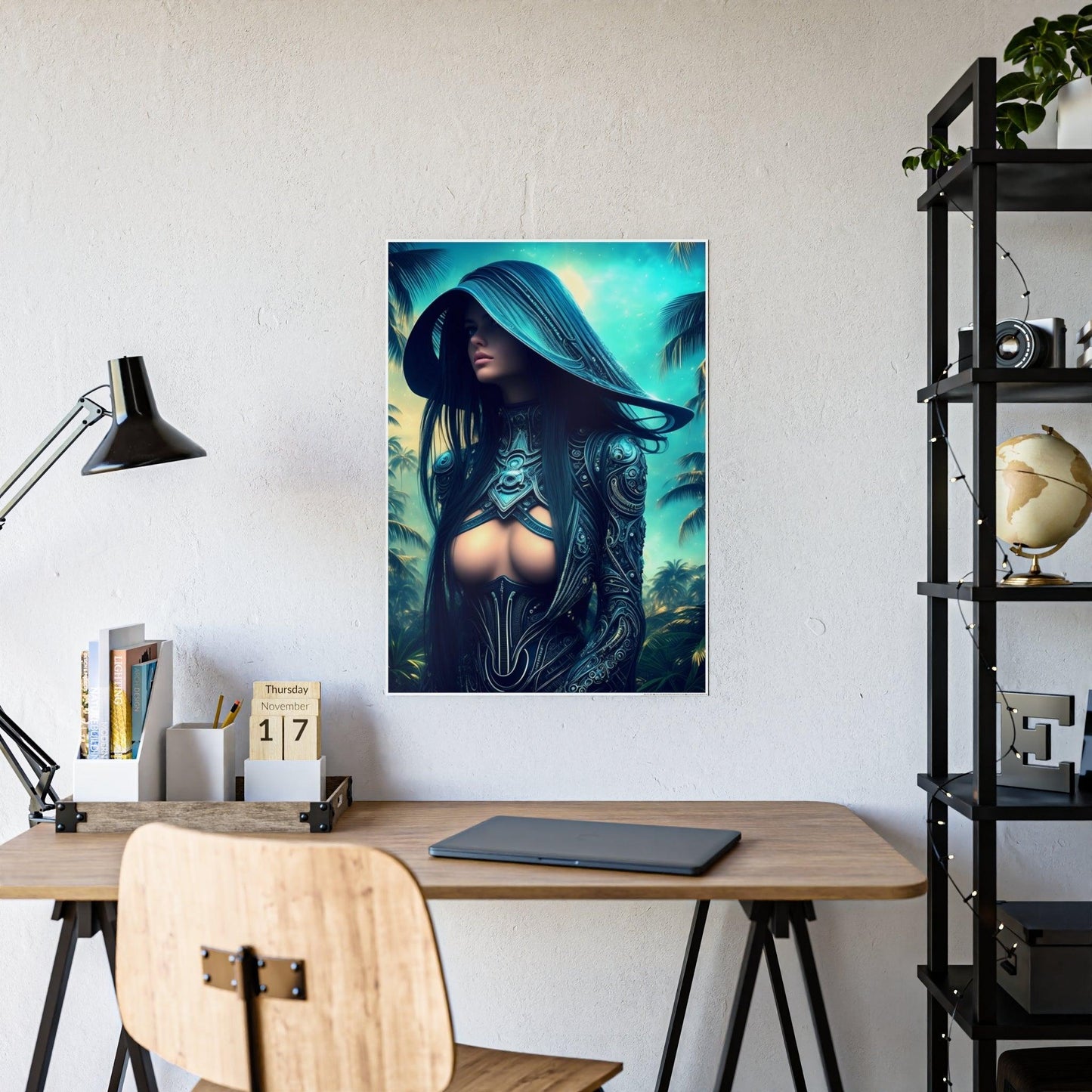 Alien Tropical Vacation Gloss Posters Verdine Daniels