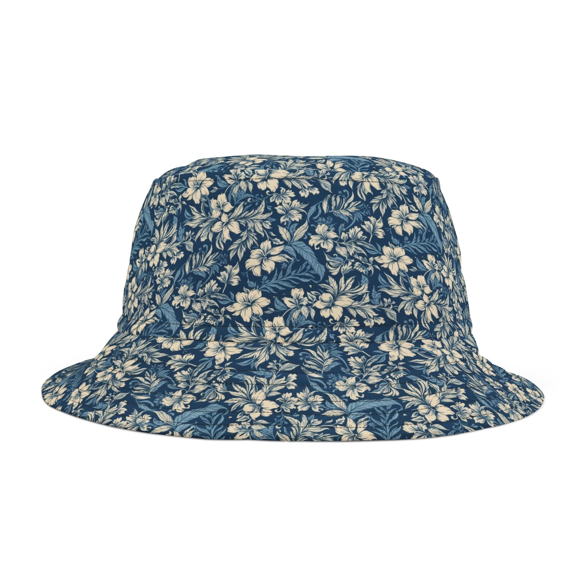 Blue Floral Bucket Hat Verdine Daniels