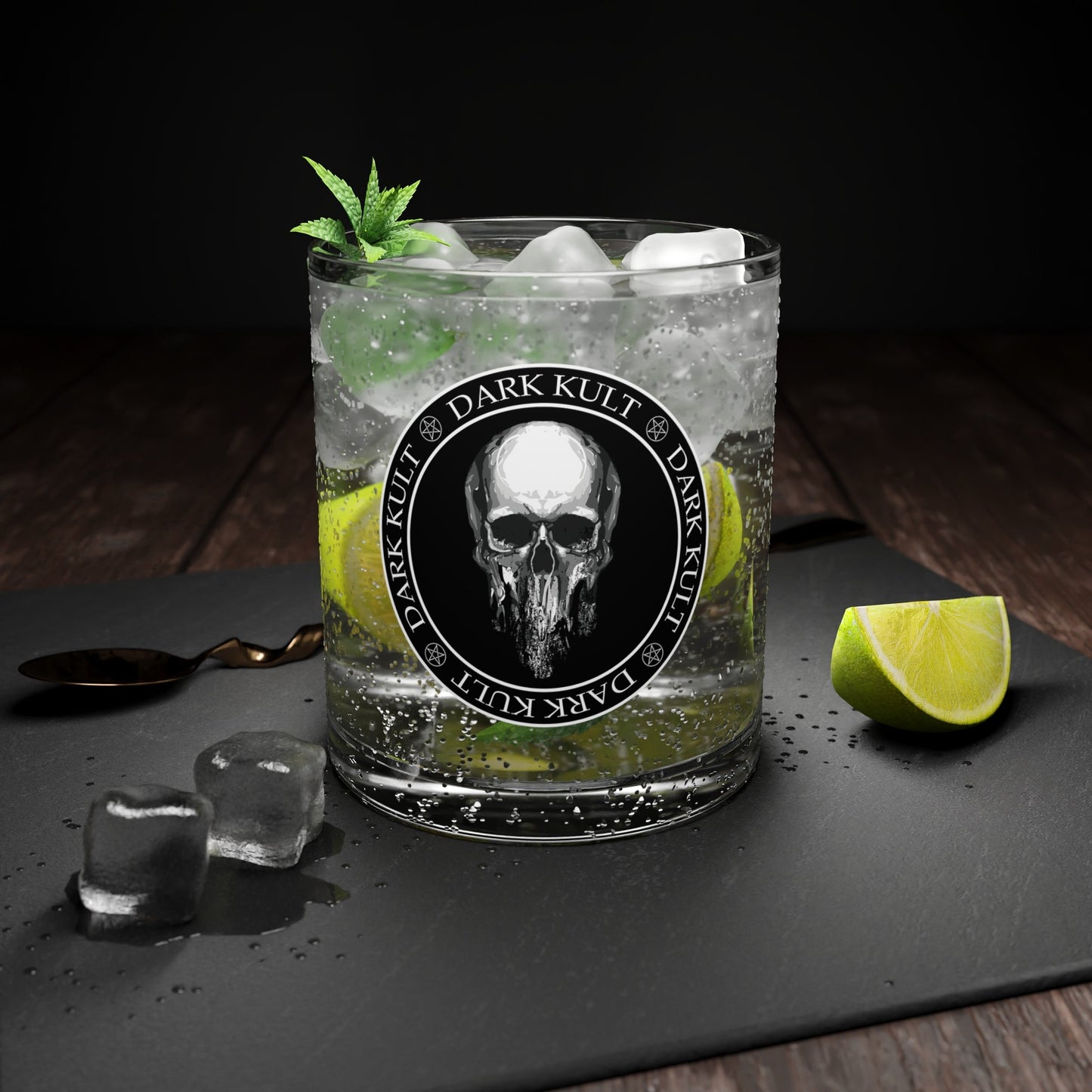 Dark Kult Bar Glass Verdine Daniels