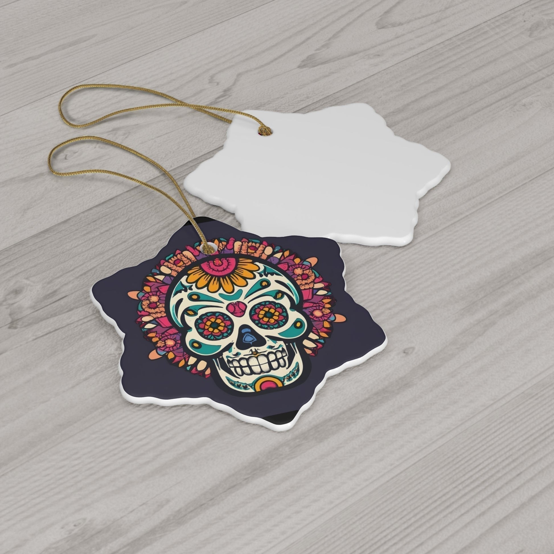 Dark Kult Mal Muerto Ceramic Ornament, 4 Shapes Verdine Daniels