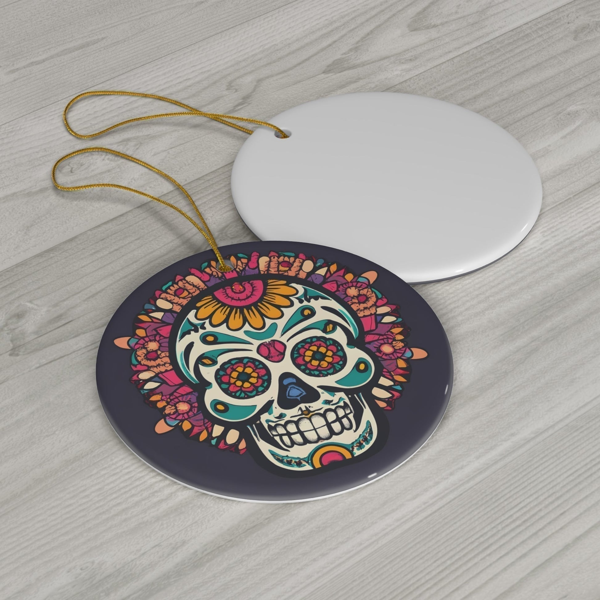 Dark Kult Mal Muerto Ceramic Ornament, 4 Shapes Verdine Daniels