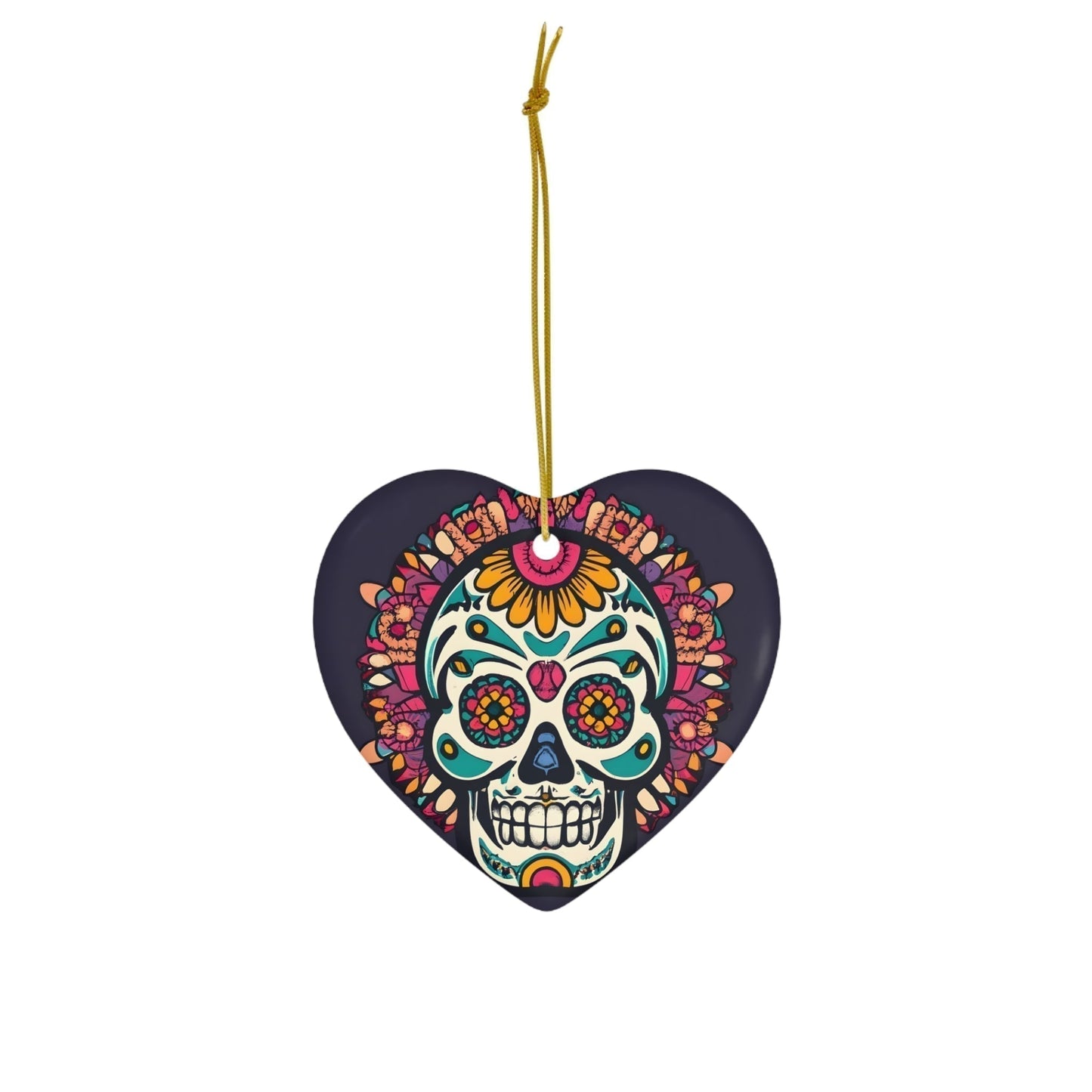 Dark Kult Mal Muerto Ceramic Ornament, 4 Shapes Verdine Daniels
