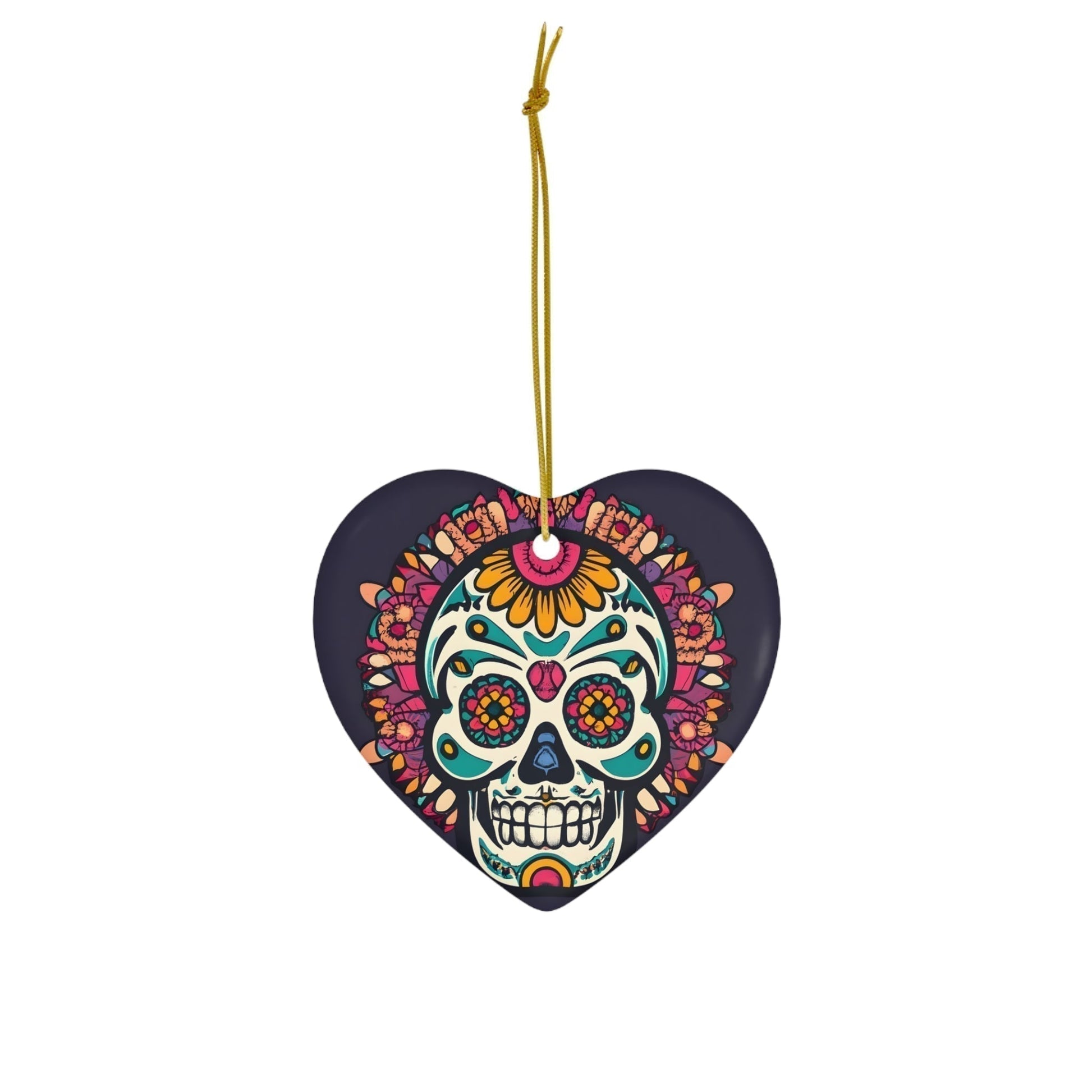 Dark Kult Mal Muerto Ceramic Ornament, 4 Shapes Verdine Daniels